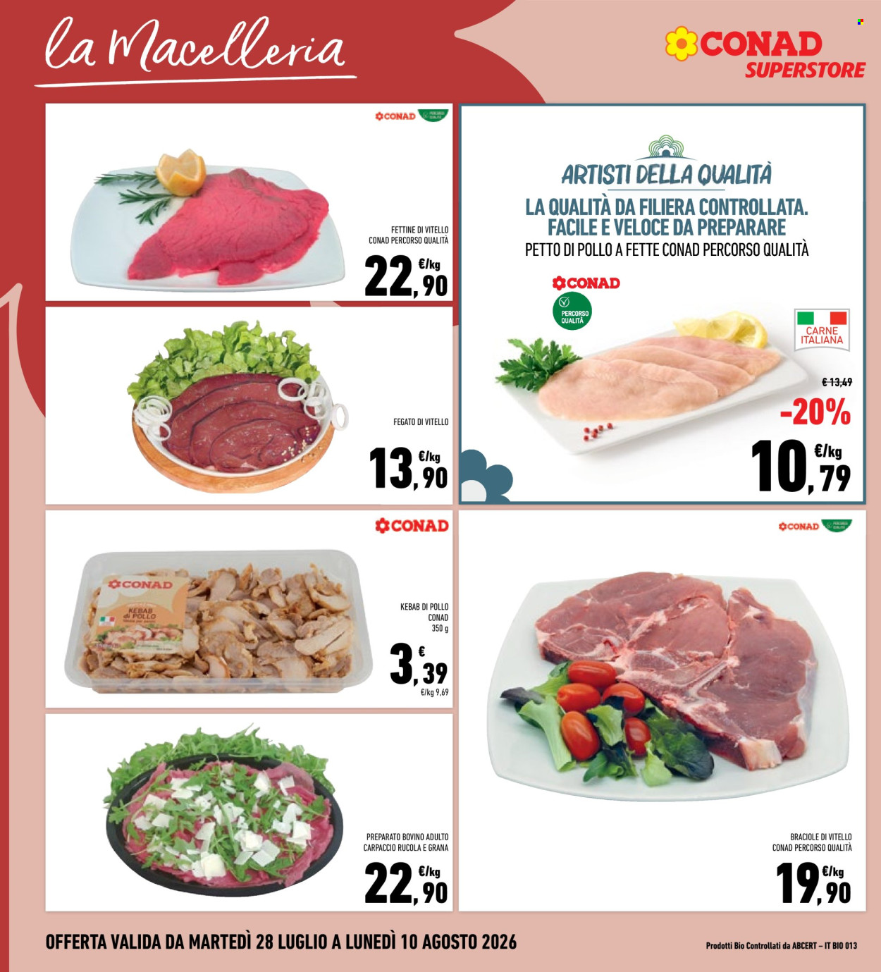 Volantino Conad Superstore - 28/7/2026 - 10/8/2026. Pagina 8