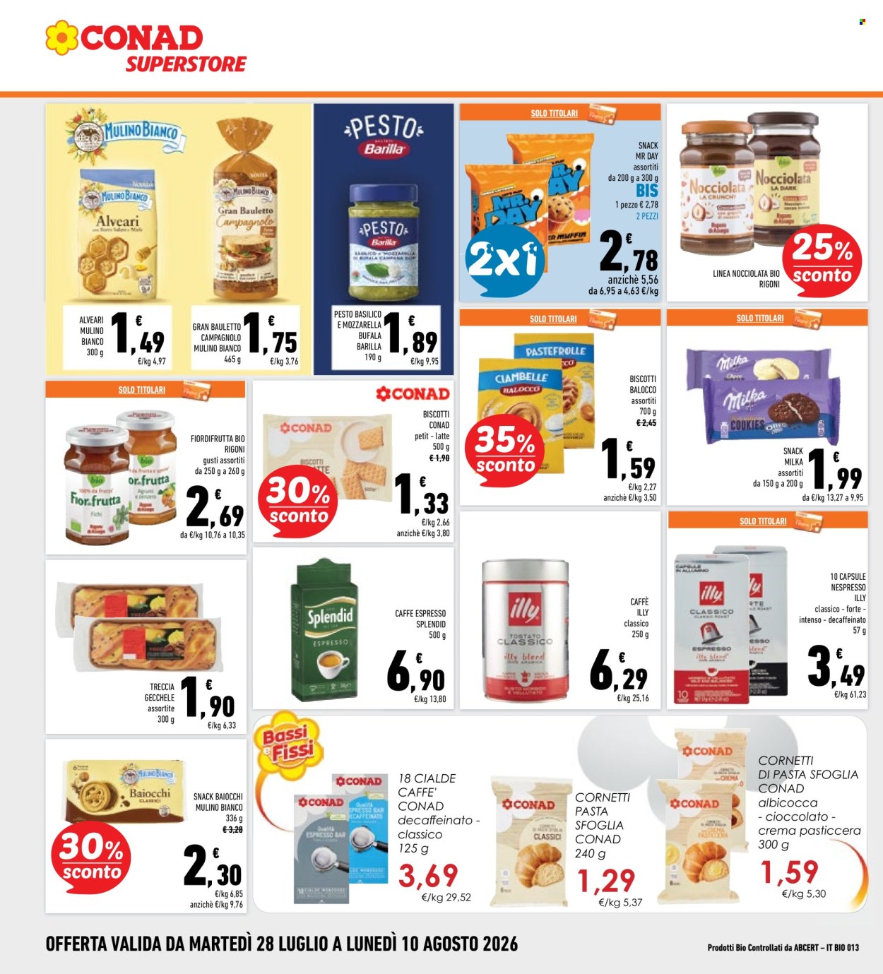 Volantino Conad Superstore - 28/7/2026 - 10/8/2026. Pagina 20