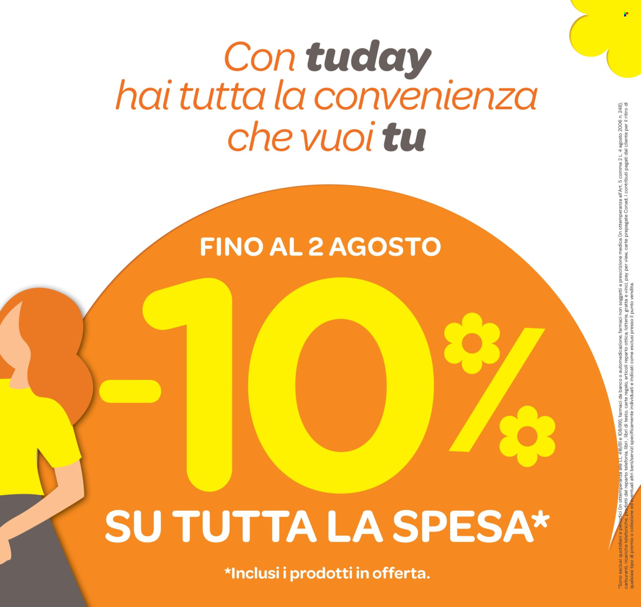 Volantino Conad - 30/7/2026 - 2/8/2026. Pagina 3