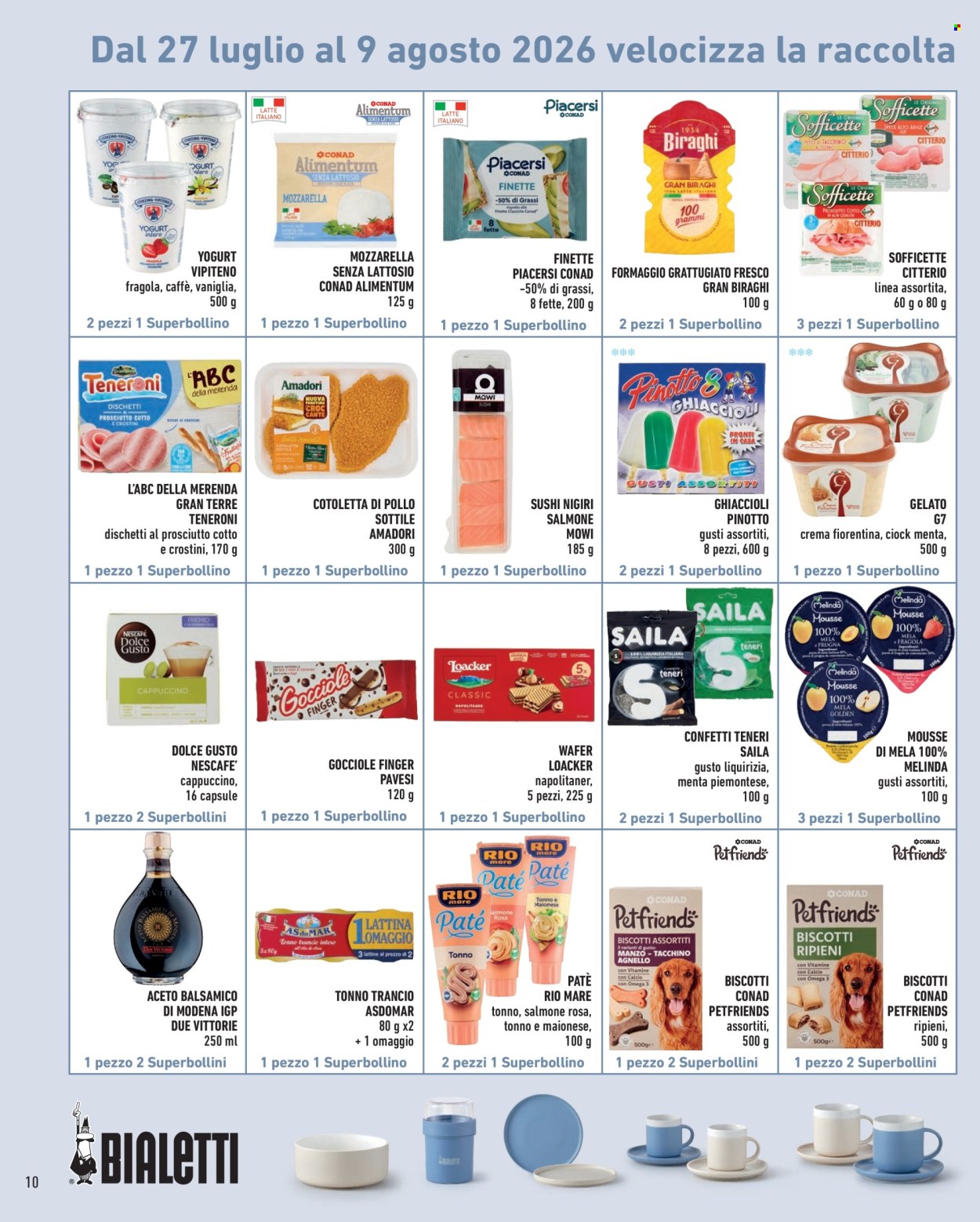 Volantino Conad City - 31/7/2026 - 6/8/2026. Pagina 10