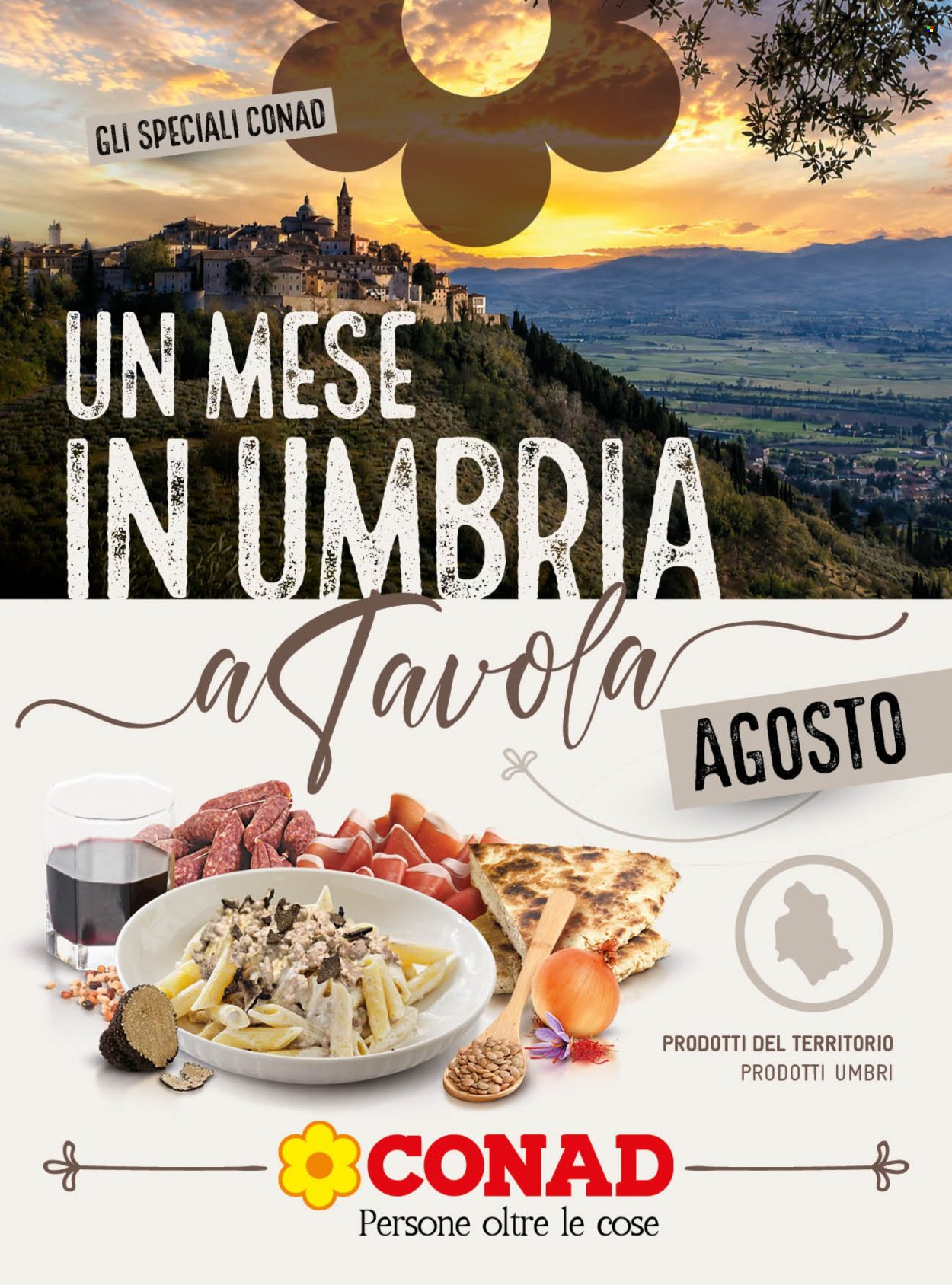 Volantino Conad - 1/8/2026 - 31/8/2026. Pagina 1