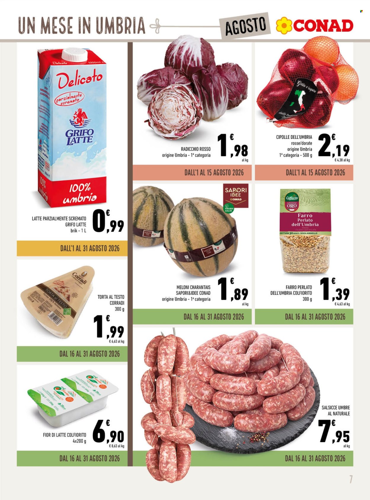 Volantino Conad - 1/8/2026 - 31/8/2026. Pagina 7