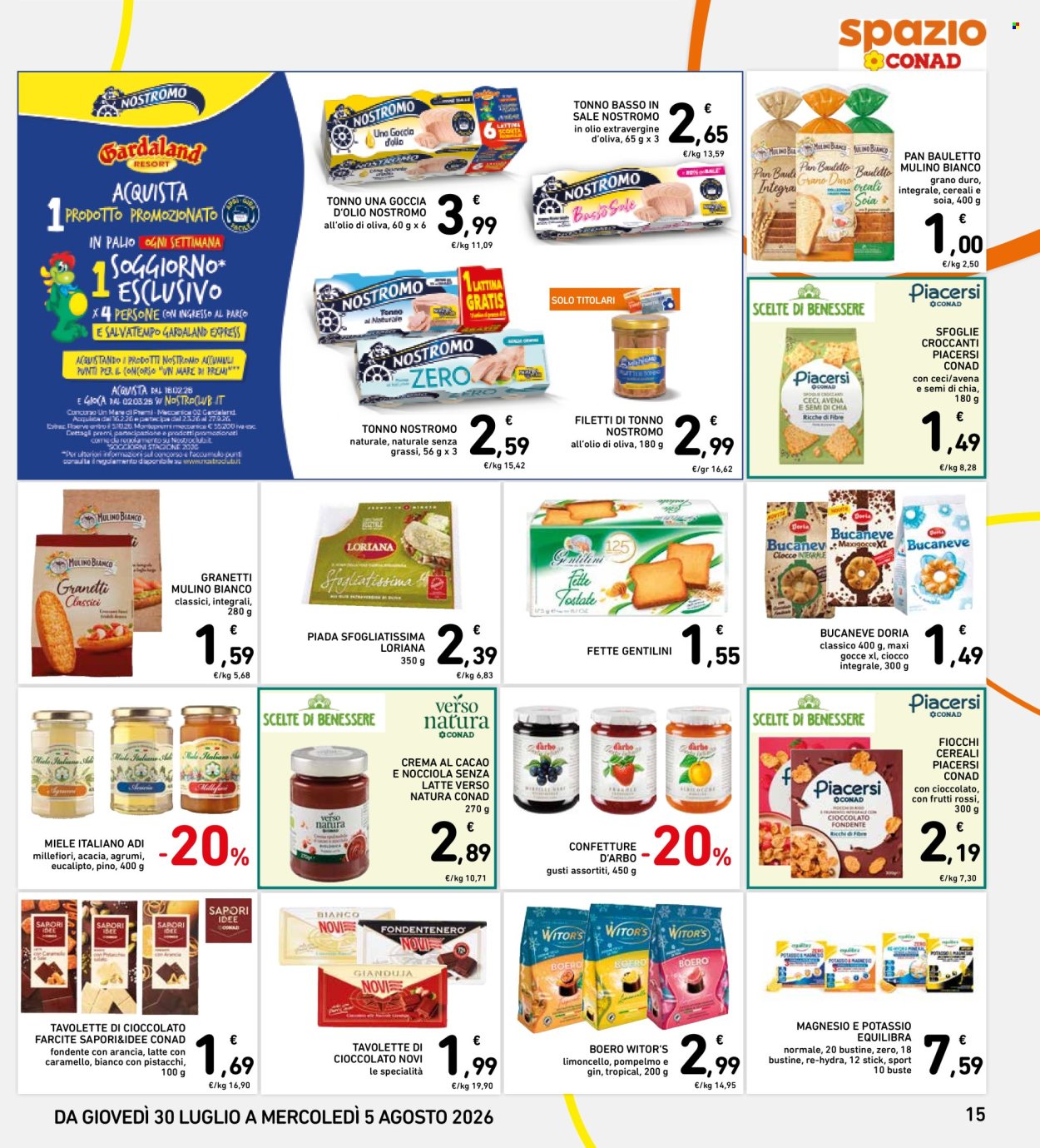Volantino Spazio Conad - 30/7/2026 - 5/8/2026. Pagina 15