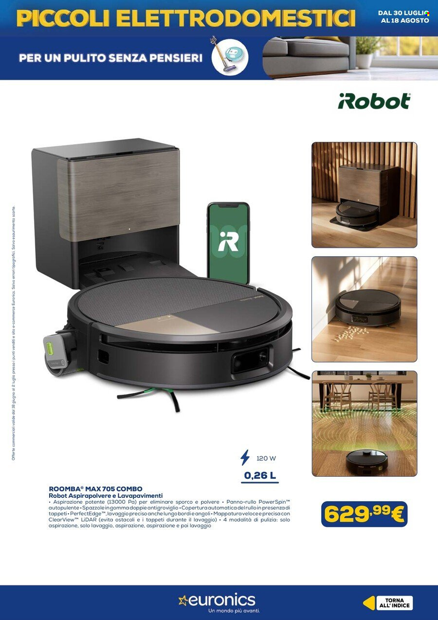 Volantino Euronics - 30/7/2026 - 19/8/2026. Pagina 7