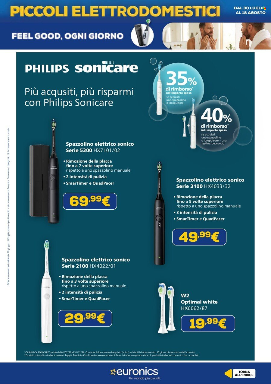 Volantino Euronics - 30/7/2026 - 19/8/2026. Pagina 28