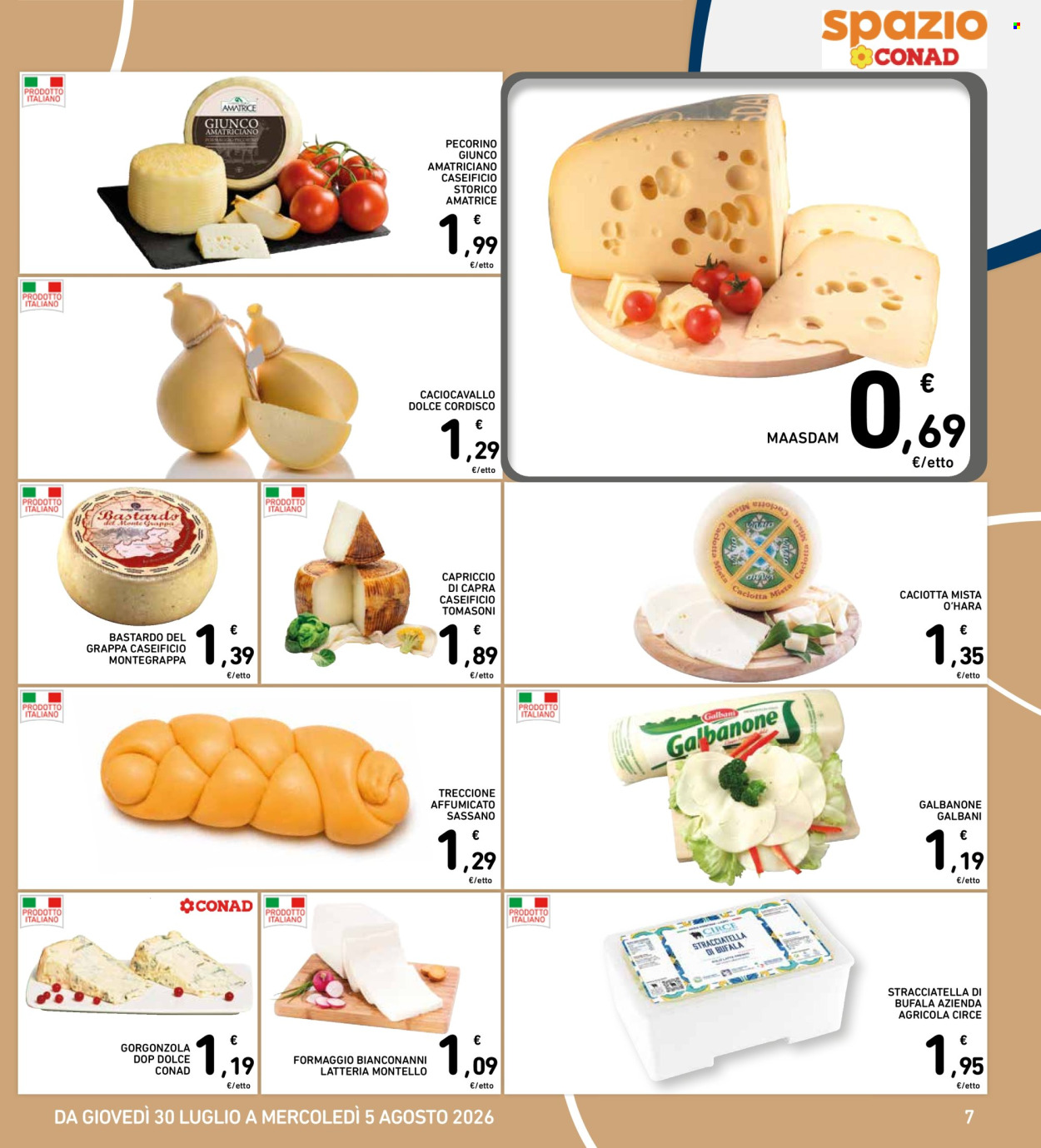 Volantino Spazio Conad - 30/7/2026 - 5/8/2026. Pagina 7