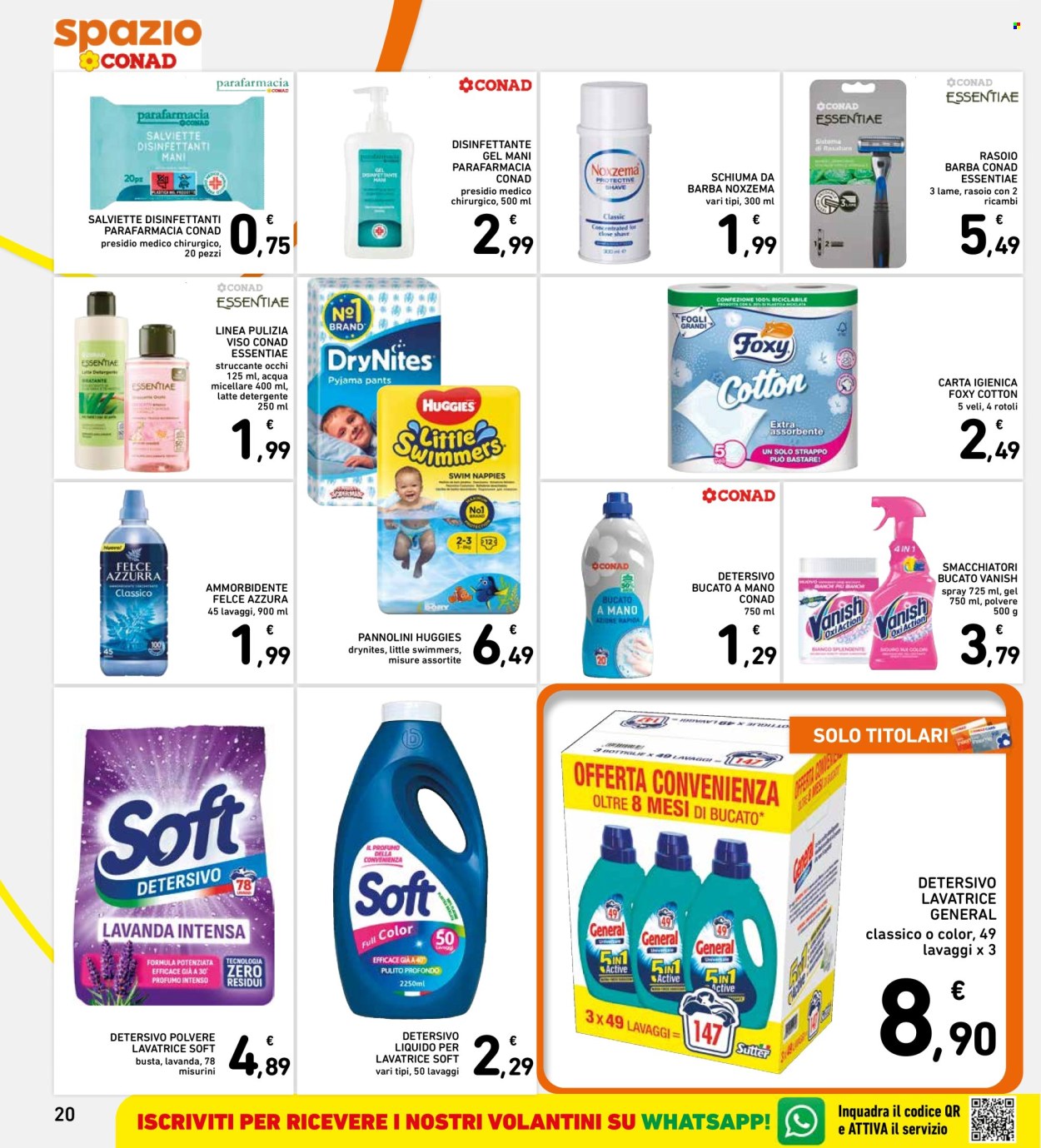 Volantino Spazio Conad - 30/7/2026 - 5/8/2026. Pagina 20
