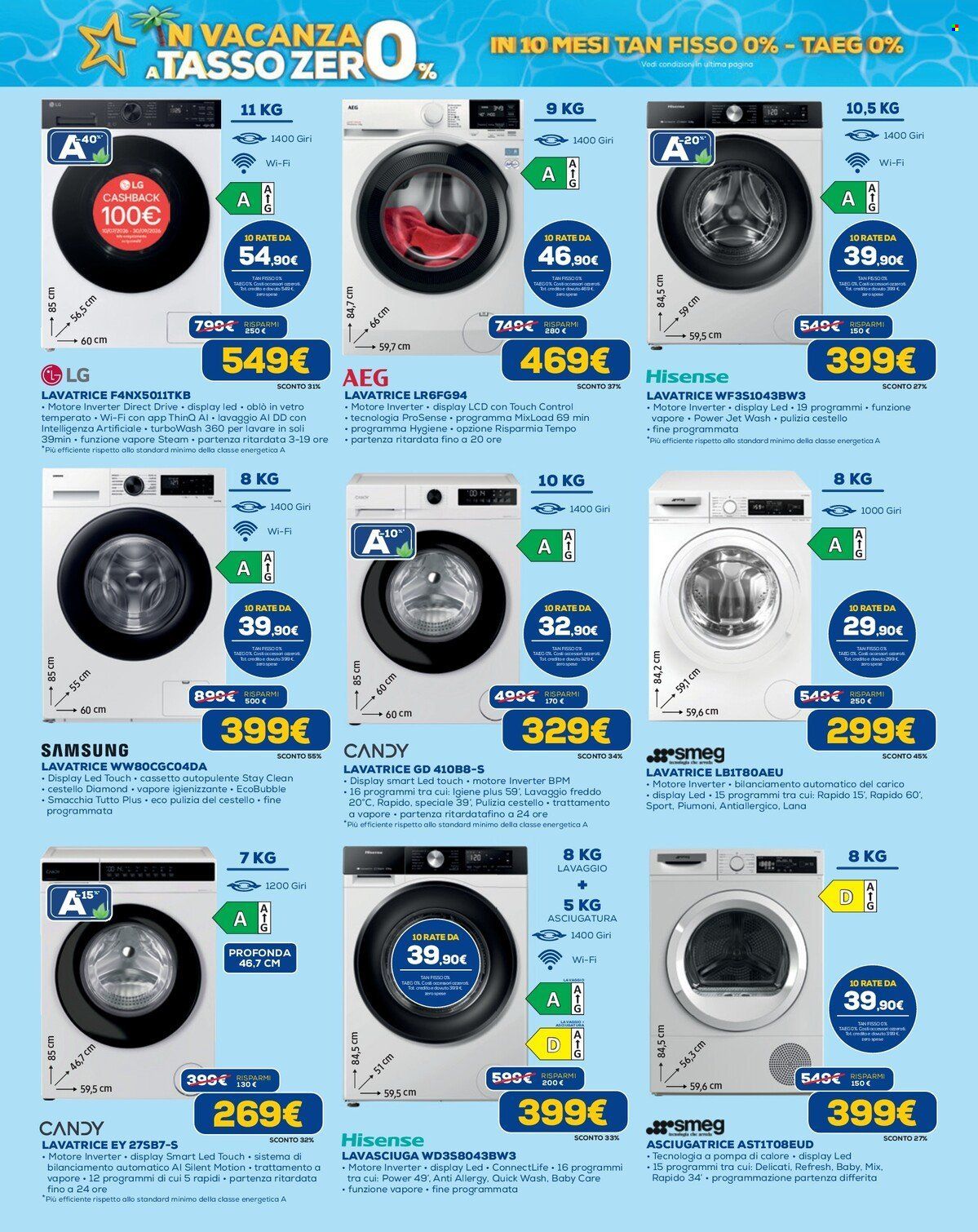 Volantino Euronics - 30/7/2026 - 19/8/2026. Pagina 14