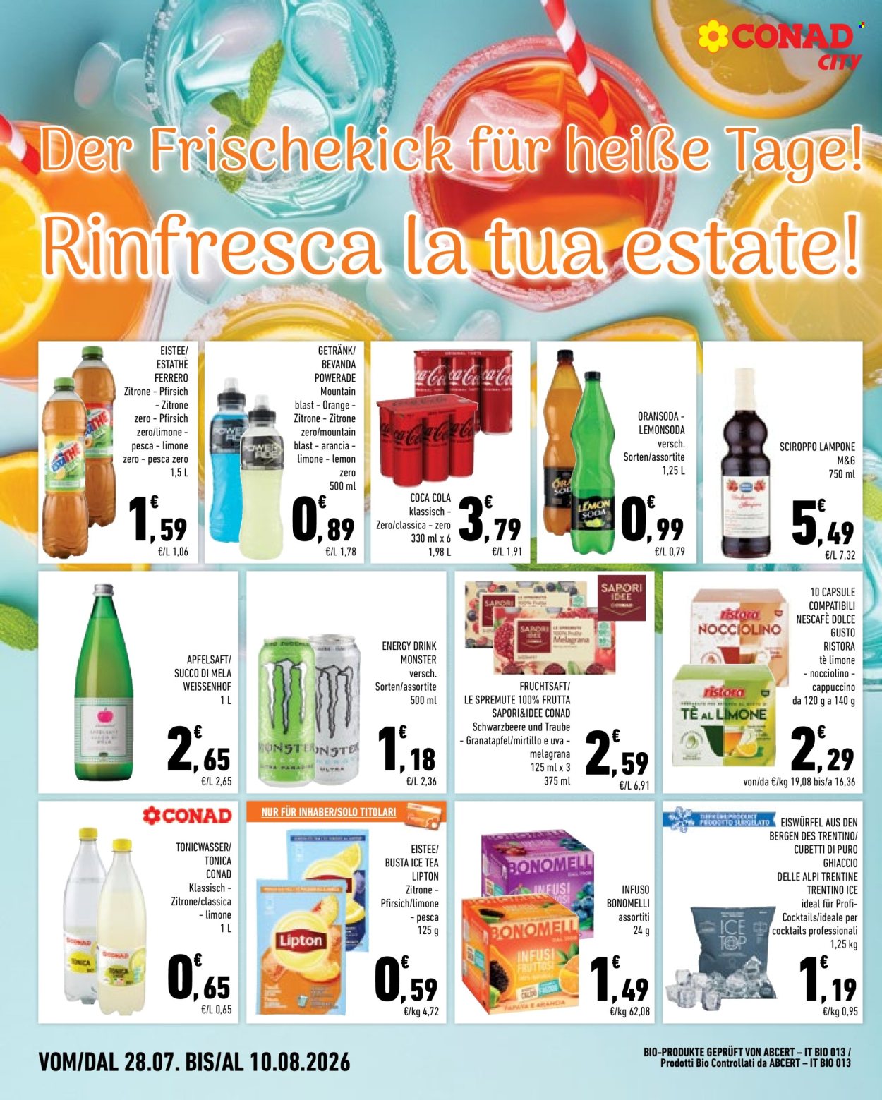 Volantino Conad City - 28/7/2026 - 10/8/2026. Pagina 14