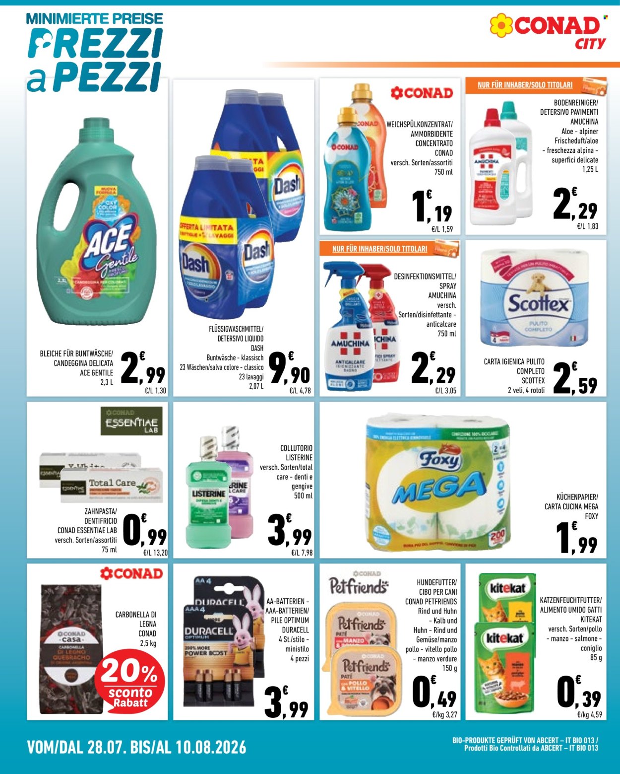 Volantino Conad City - 28/7/2026 - 10/8/2026. Pagina 16
