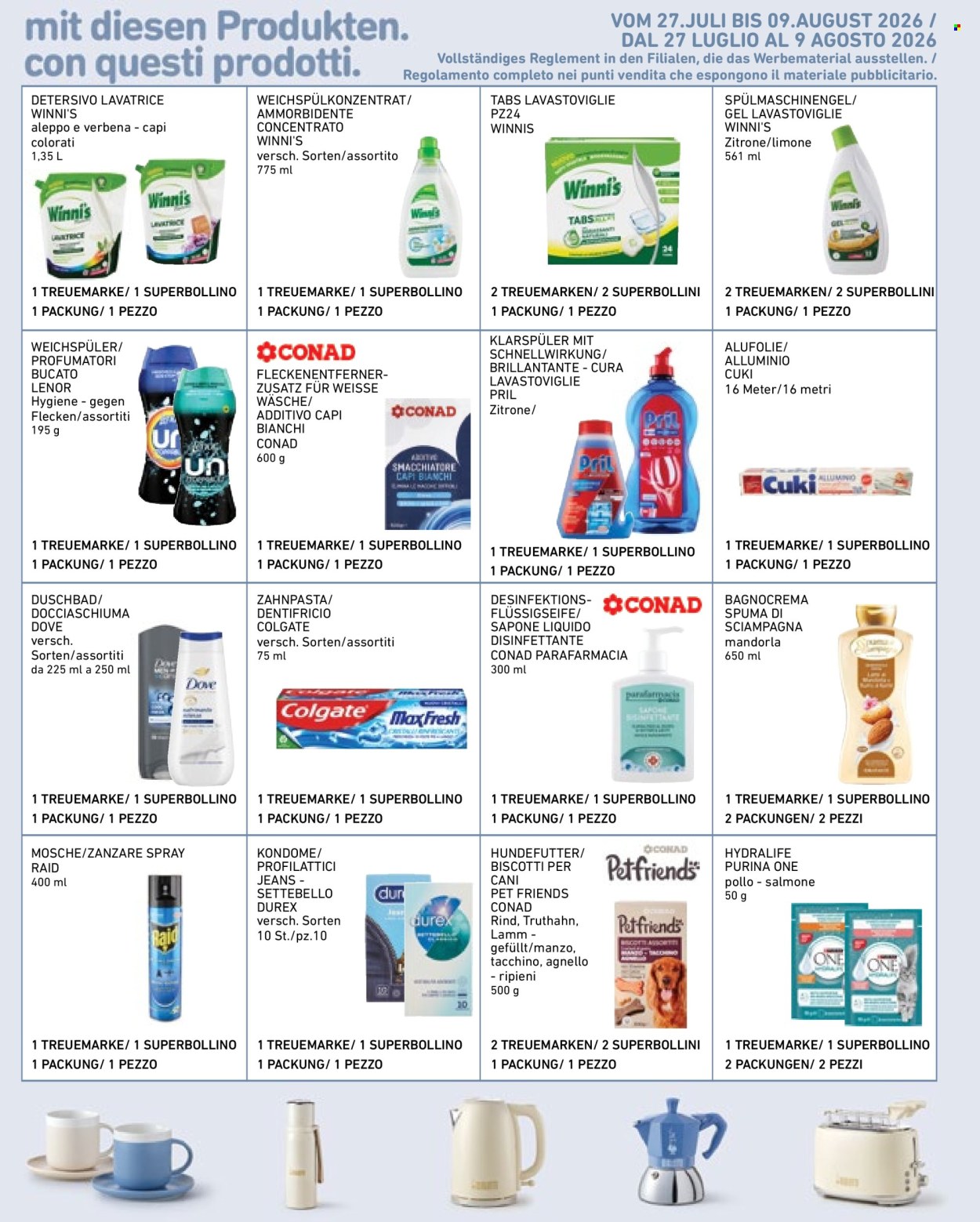 Volantino Conad City - 28/7/2026 - 10/8/2026. Pagina 19