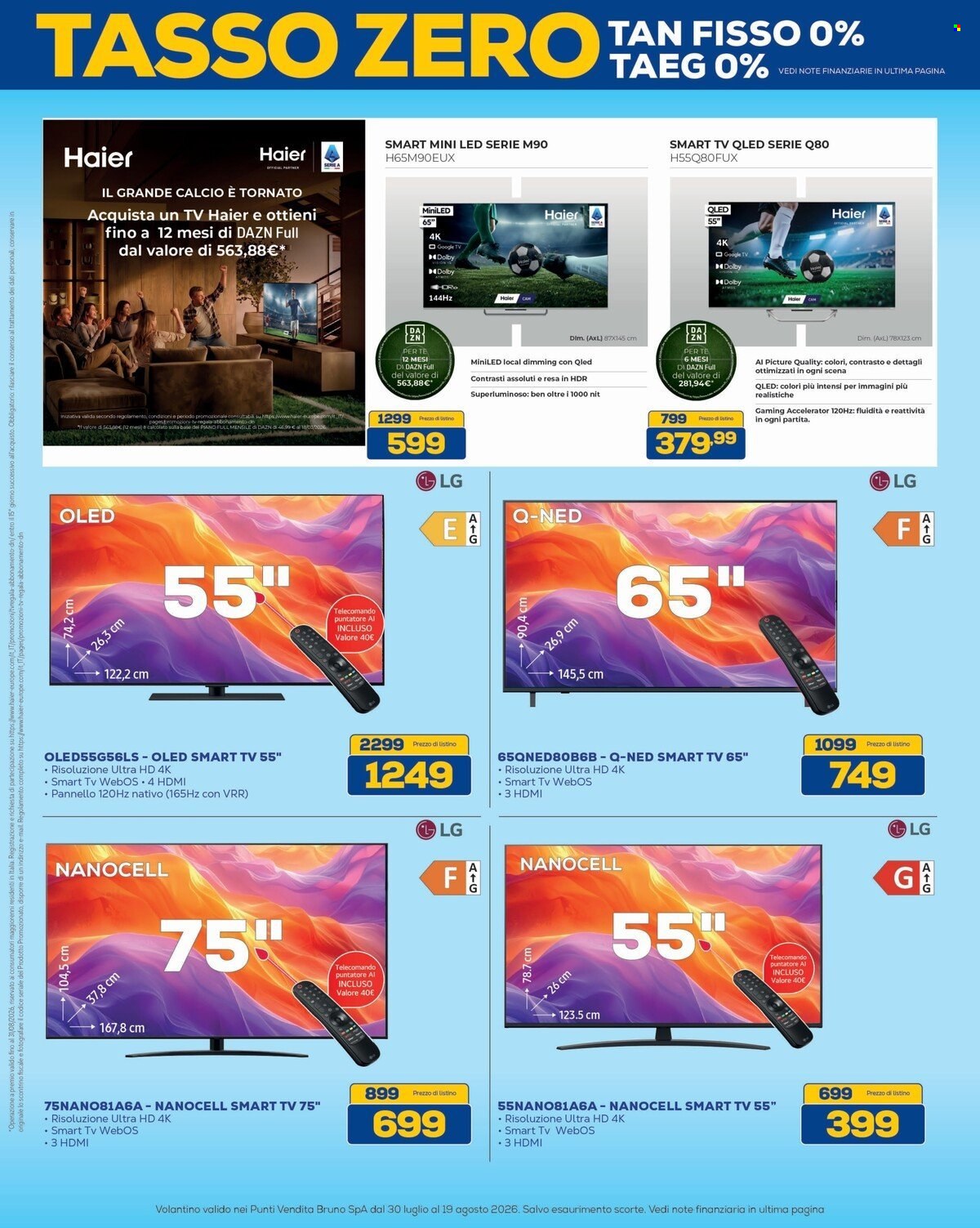 Volantino Euronics - 30/7/2026 - 19/8/2026. Pagina 6