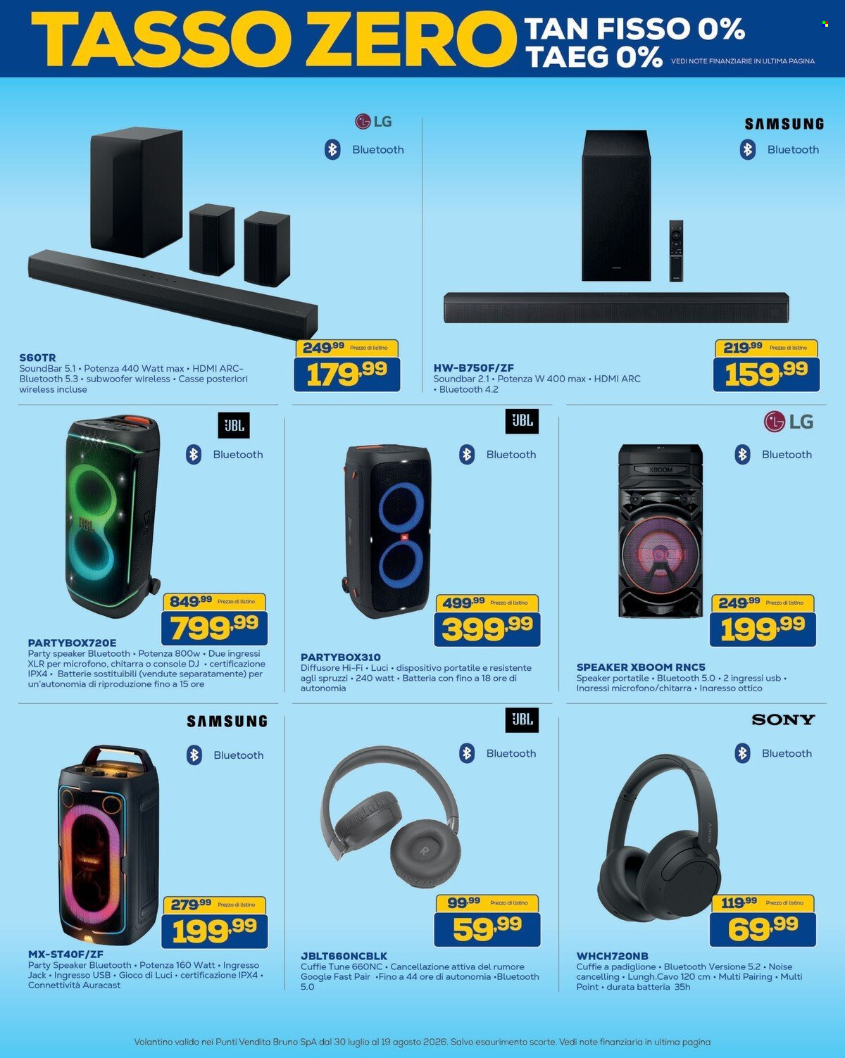 Volantino Euronics - 30/7/2026 - 19/8/2026. Pagina 8