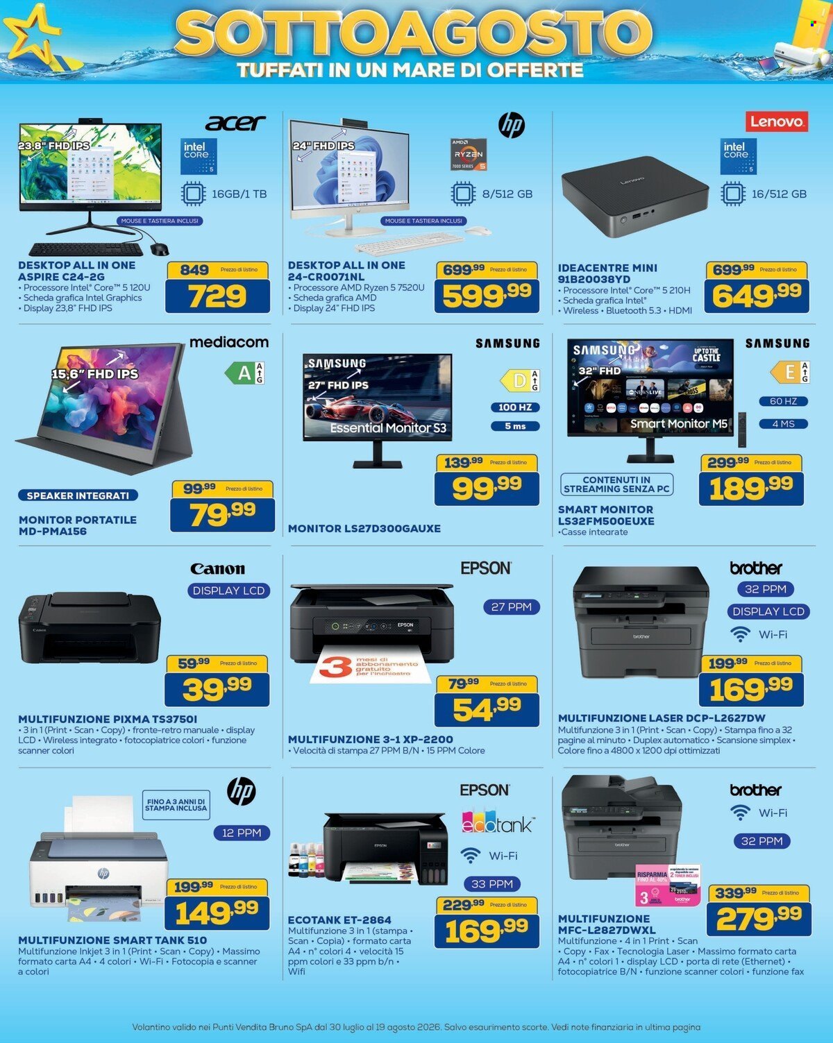 Volantino Euronics - 30/7/2026 - 19/8/2026. Pagina 19