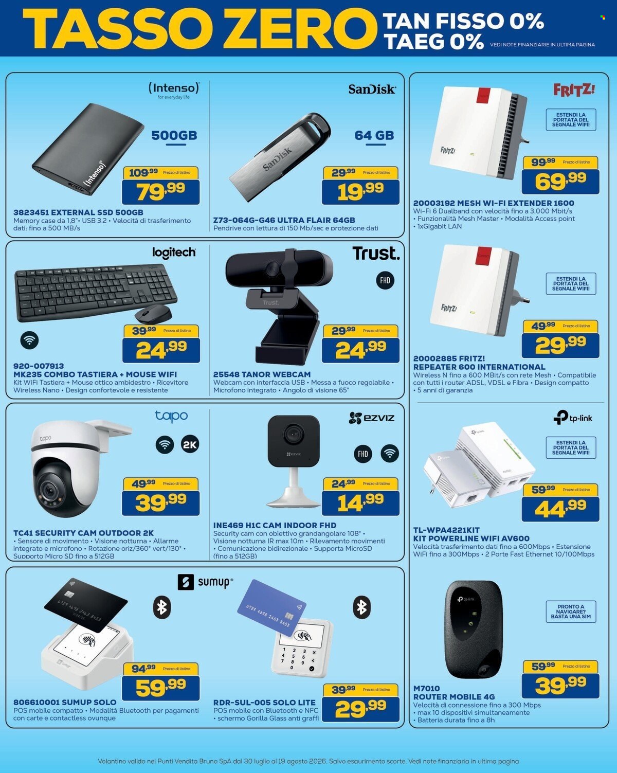 Volantino Euronics - 30/7/2026 - 19/8/2026. Pagina 20
