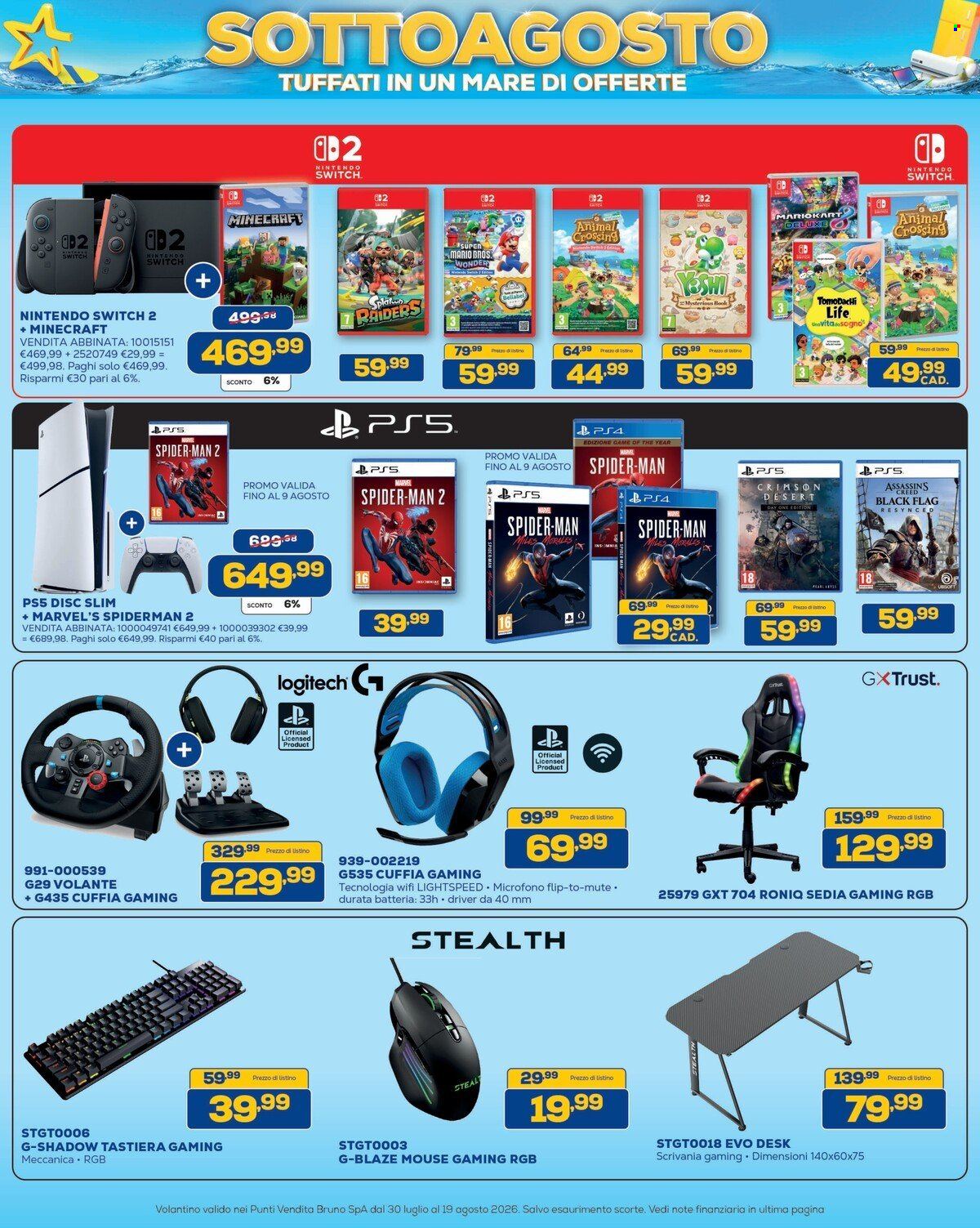 Volantino Euronics - 30/7/2026 - 19/8/2026. Pagina 21