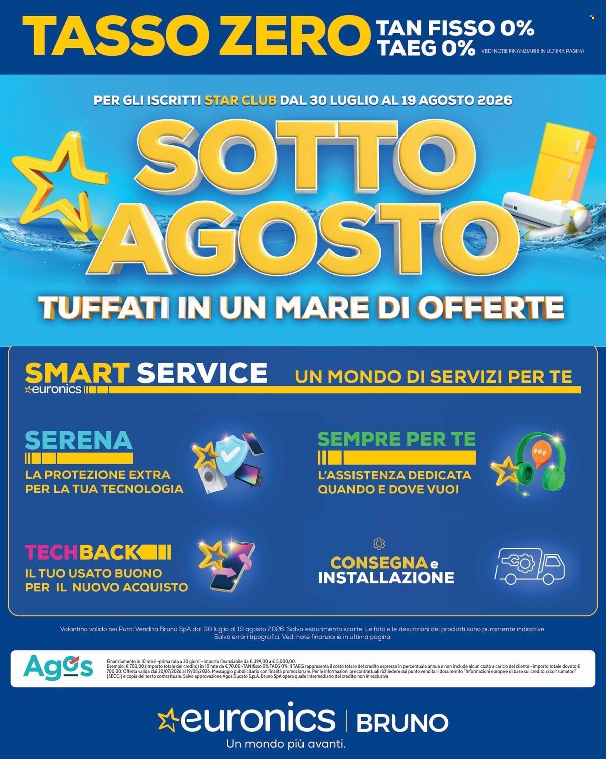 Volantino Euronics - 30/7/2026 - 19/8/2026. Pagina 50