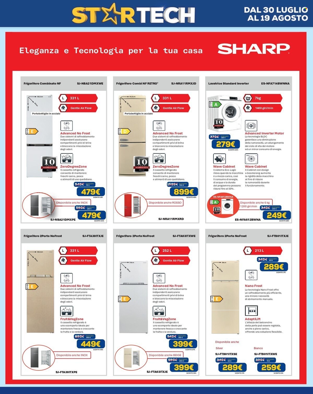 Volantino Euronics - 30/7/2026 - 19/8/2026. Pagina 3