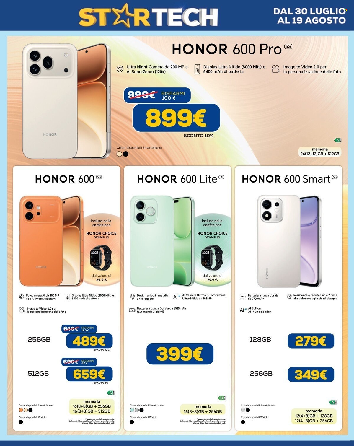 Volantino Euronics - 30/7/2026 - 19/8/2026. Pagina 10