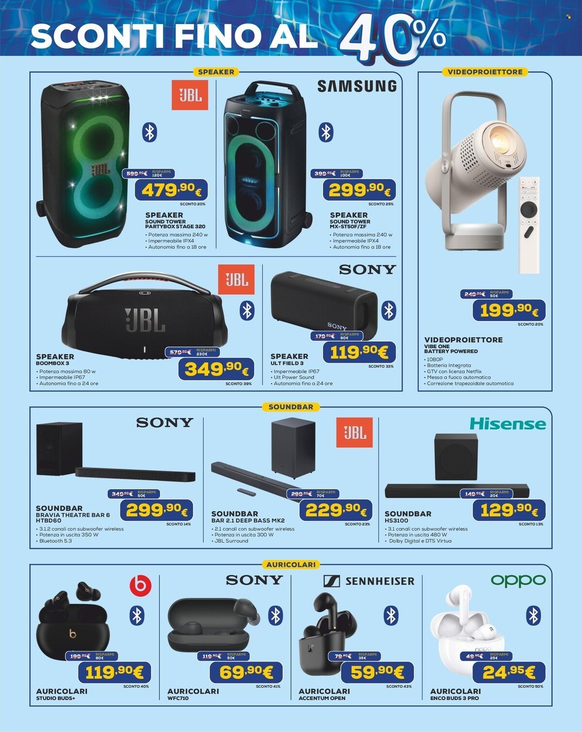 Volantino Euronics - 30/7/2026 - 19/8/2026. Pagina 13