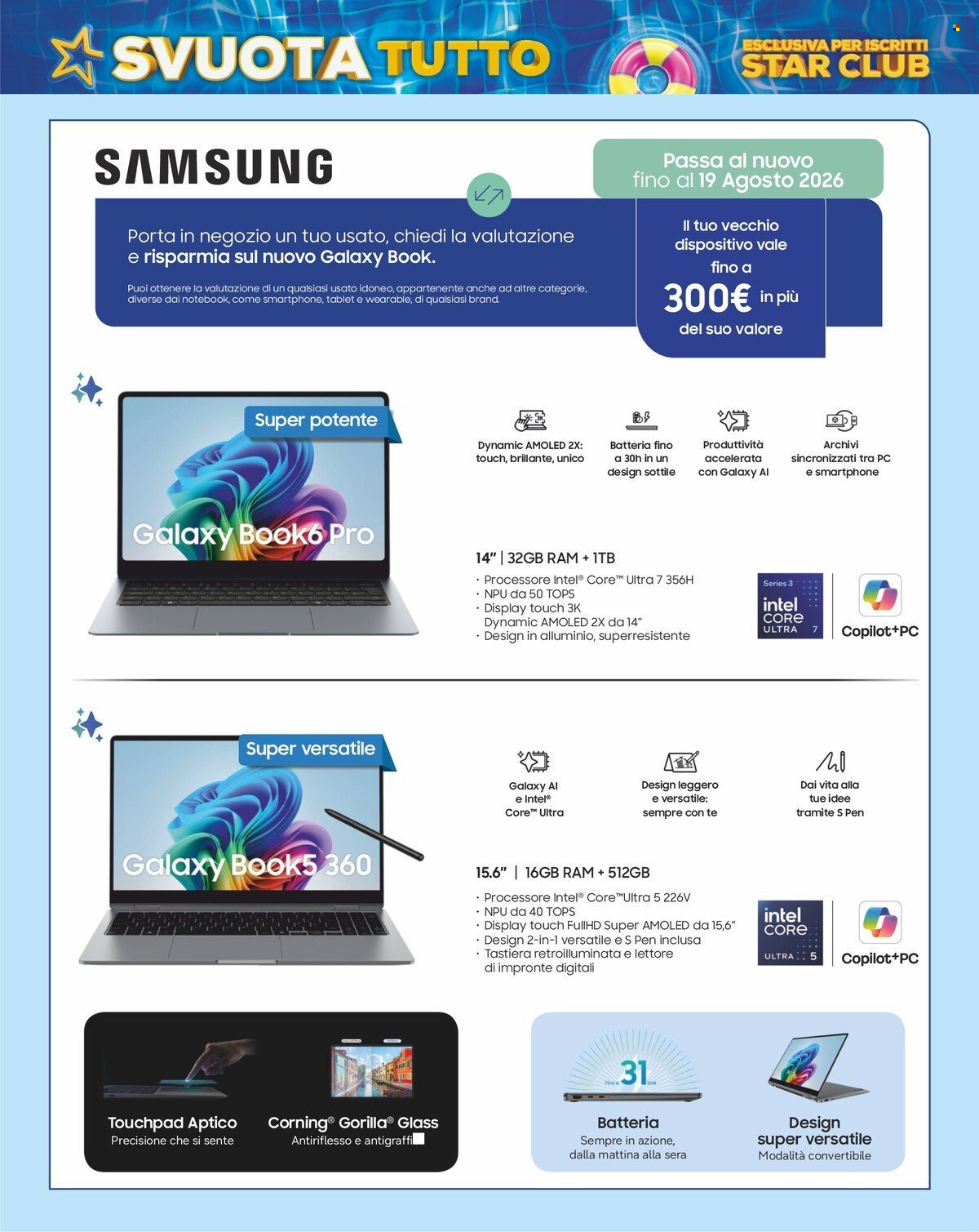 Volantino Euronics - 30/7/2026 - 19/8/2026. Pagina 30