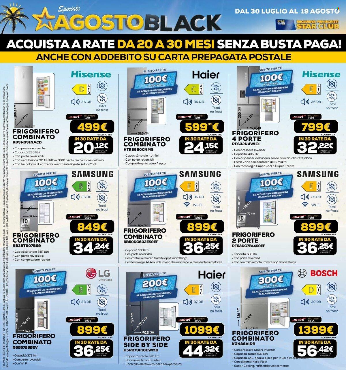 Volantino Euronics - 30/7/2026 - 19/8/2026. Pagina 10