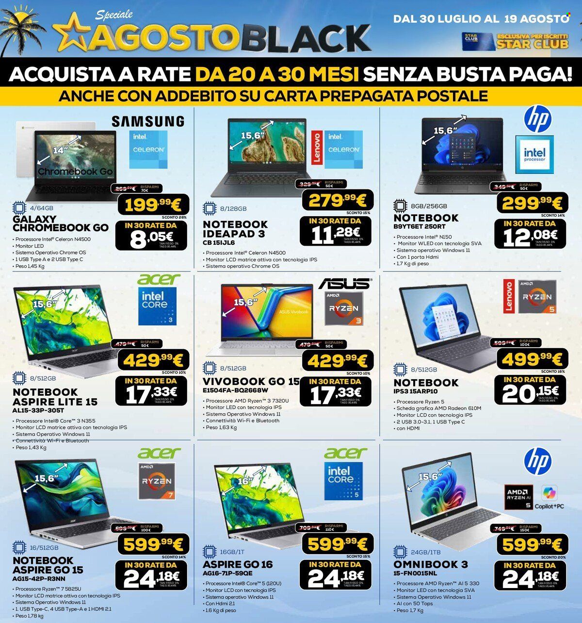 Volantino Euronics - 30/7/2026 - 19/8/2026. Pagina 25