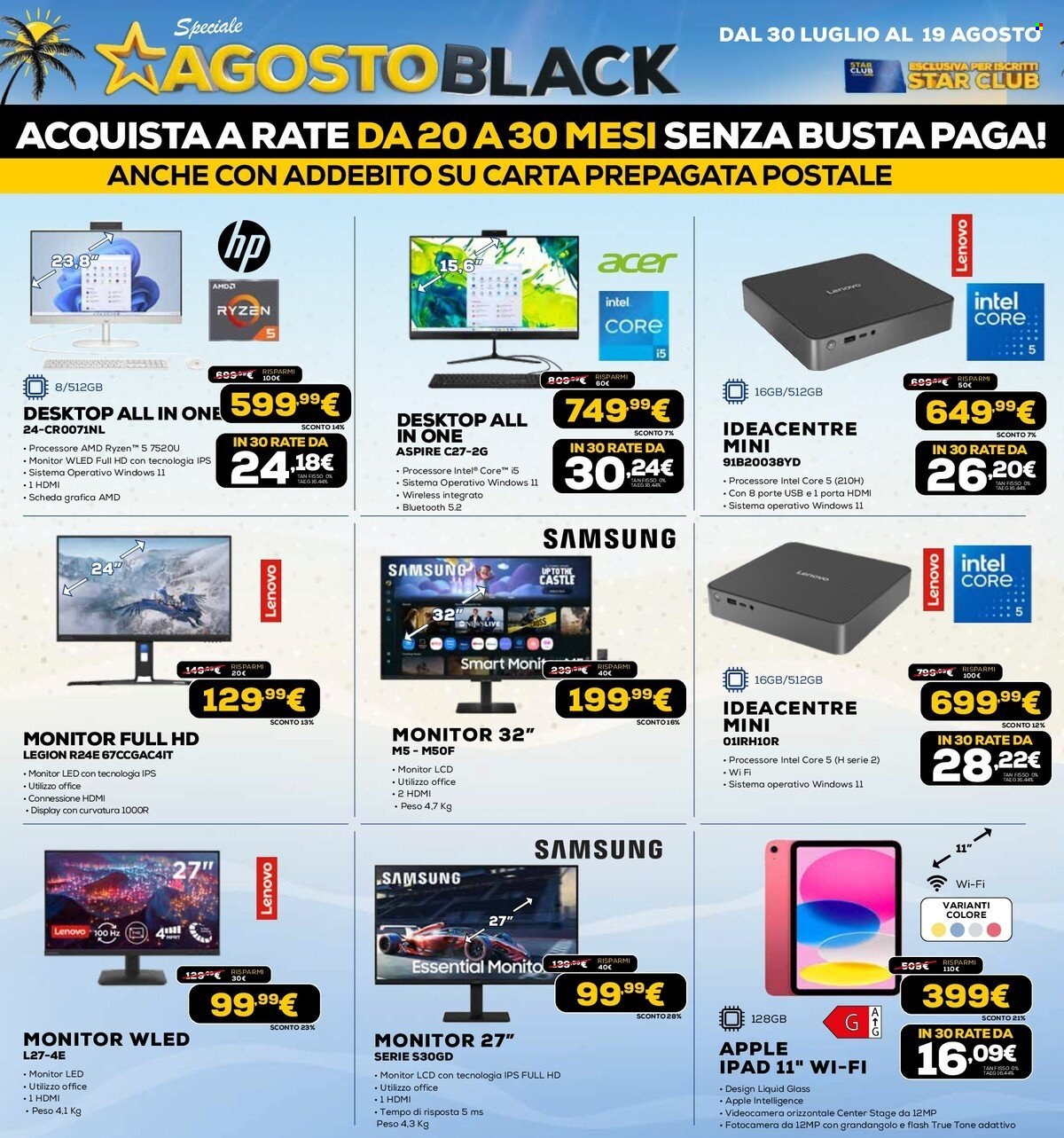 Volantino Euronics - 30/7/2026 - 19/8/2026. Pagina 27
