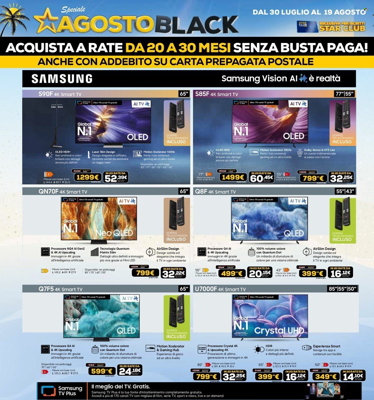 Volantino Euronics - 30/7/2026 - 19/8/2026. Pagina 33