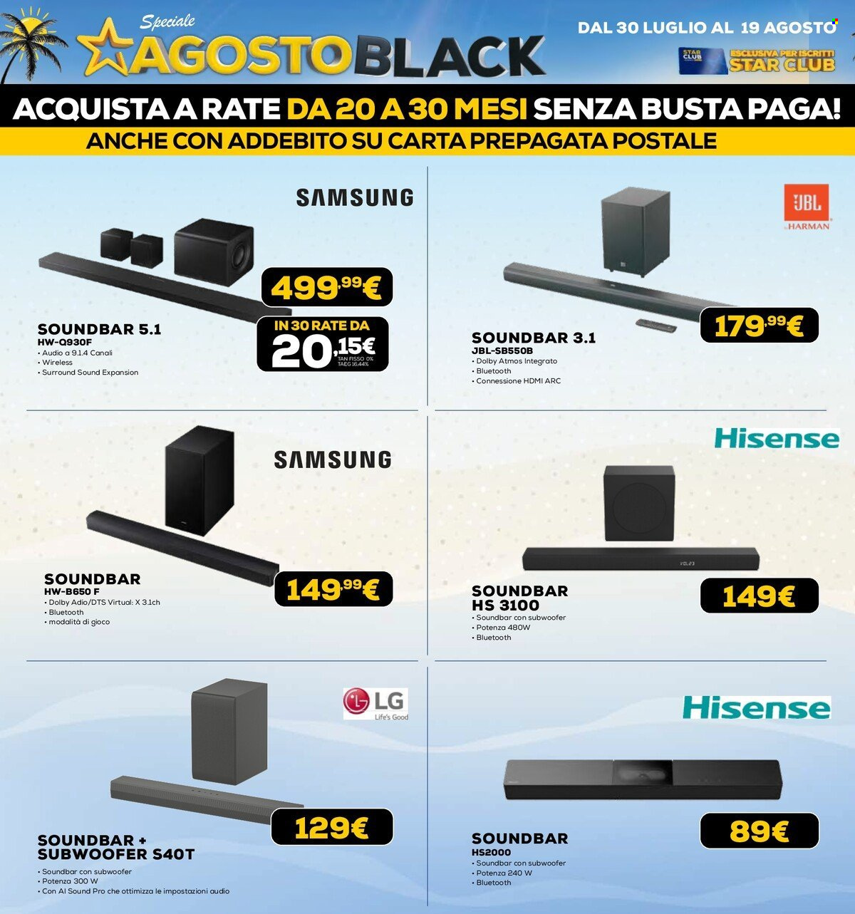 Volantino Euronics - 30/7/2026 - 19/8/2026. Pagina 41