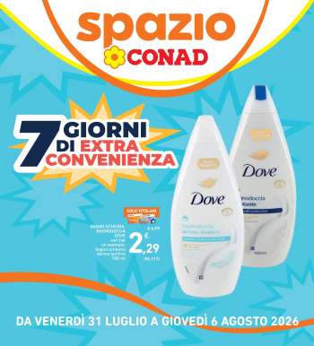 Volantino Spazio Conad - 31/7/2026 - 6/8/2026.