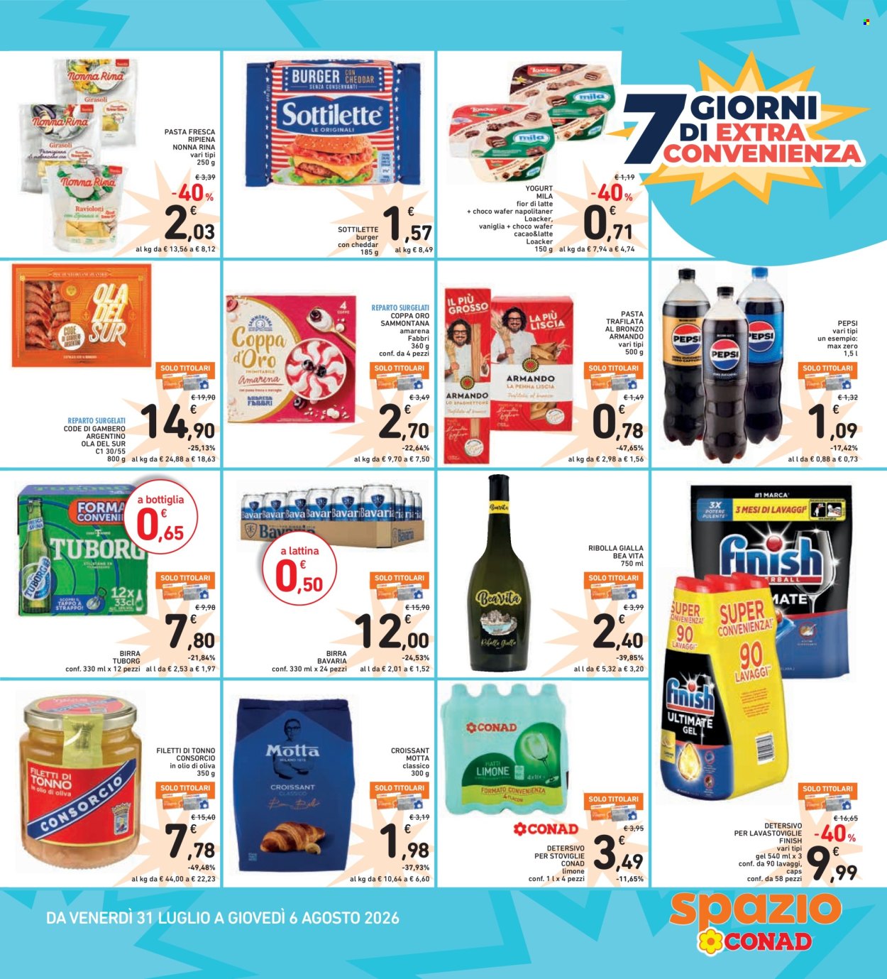 Volantino Spazio Conad - 31/7/2026 - 6/8/2026. Pagina 3