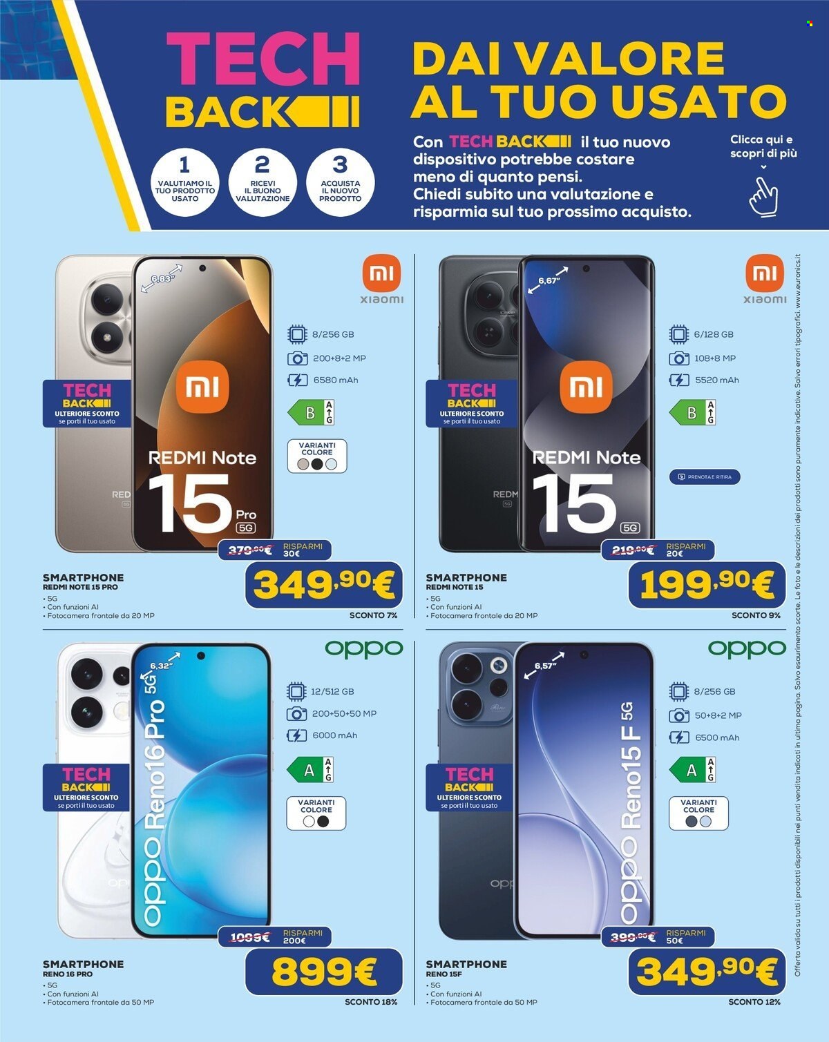 Volantino Euronics - 30/7/2026 - 19/8/2026. Pagina 3