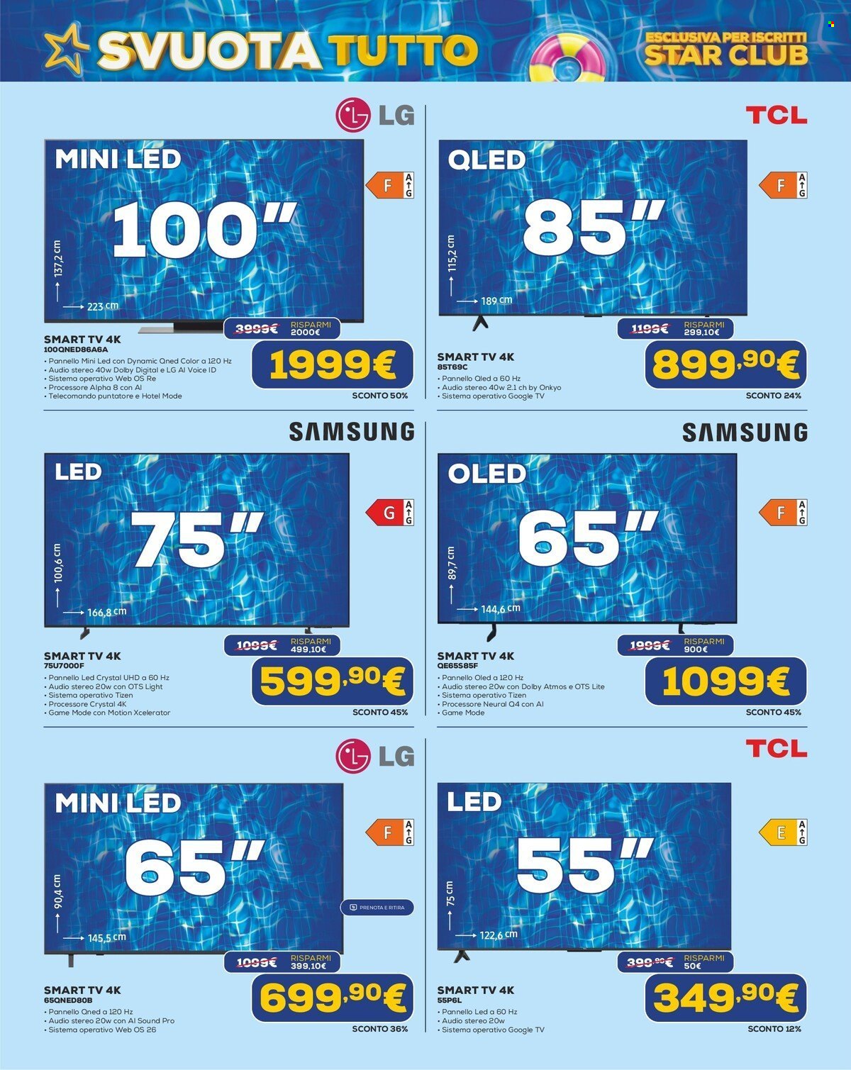 Volantino Euronics - 30/7/2026 - 19/8/2026. Pagina 10