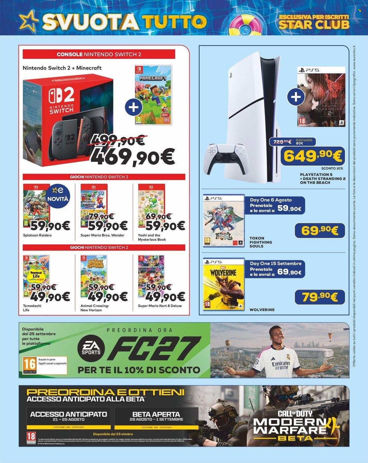 Volantino Euronics - 30/7/2026 - 19/8/2026. Pagina 14