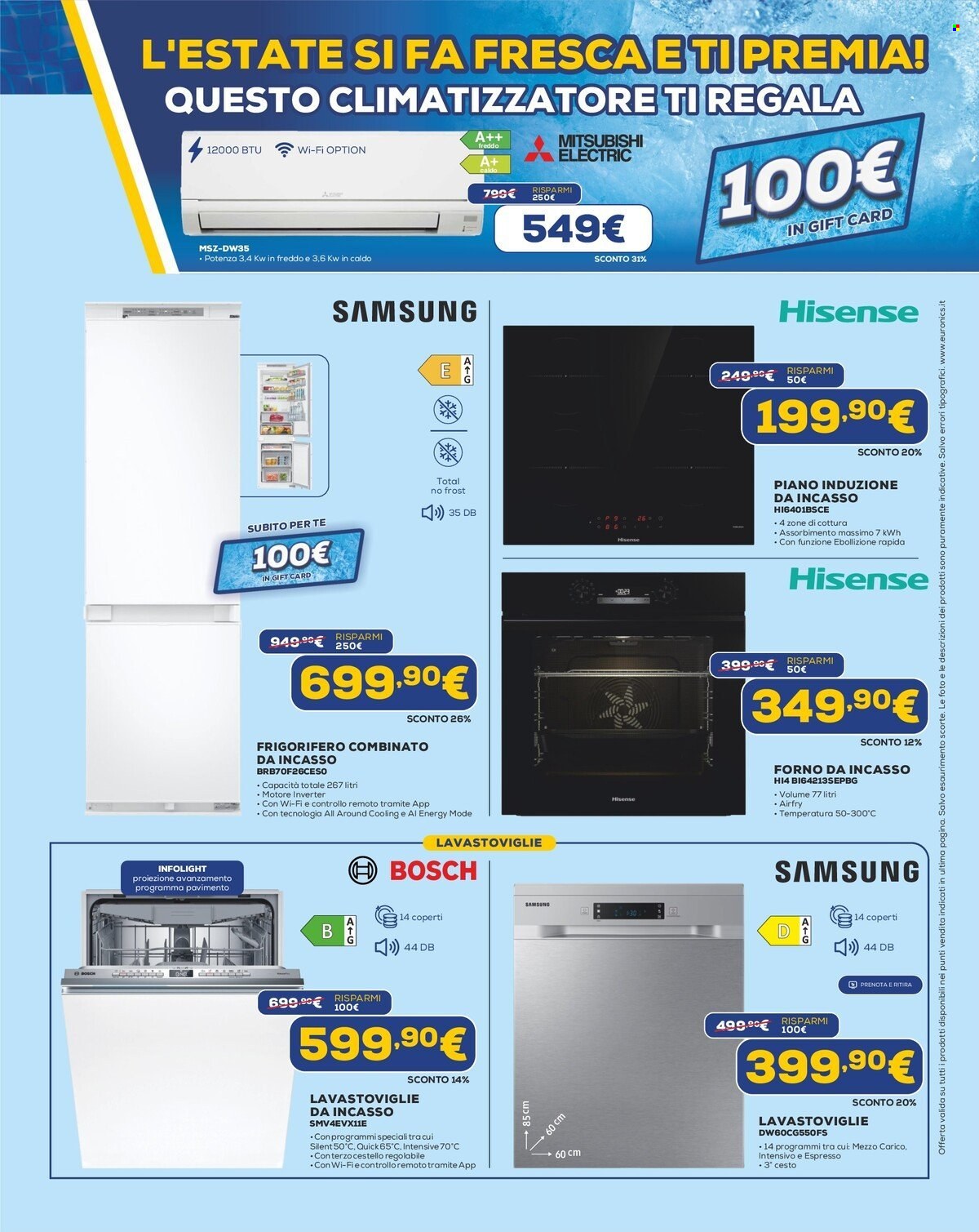 Volantino Euronics - 30/7/2026 - 19/8/2026. Pagina 23