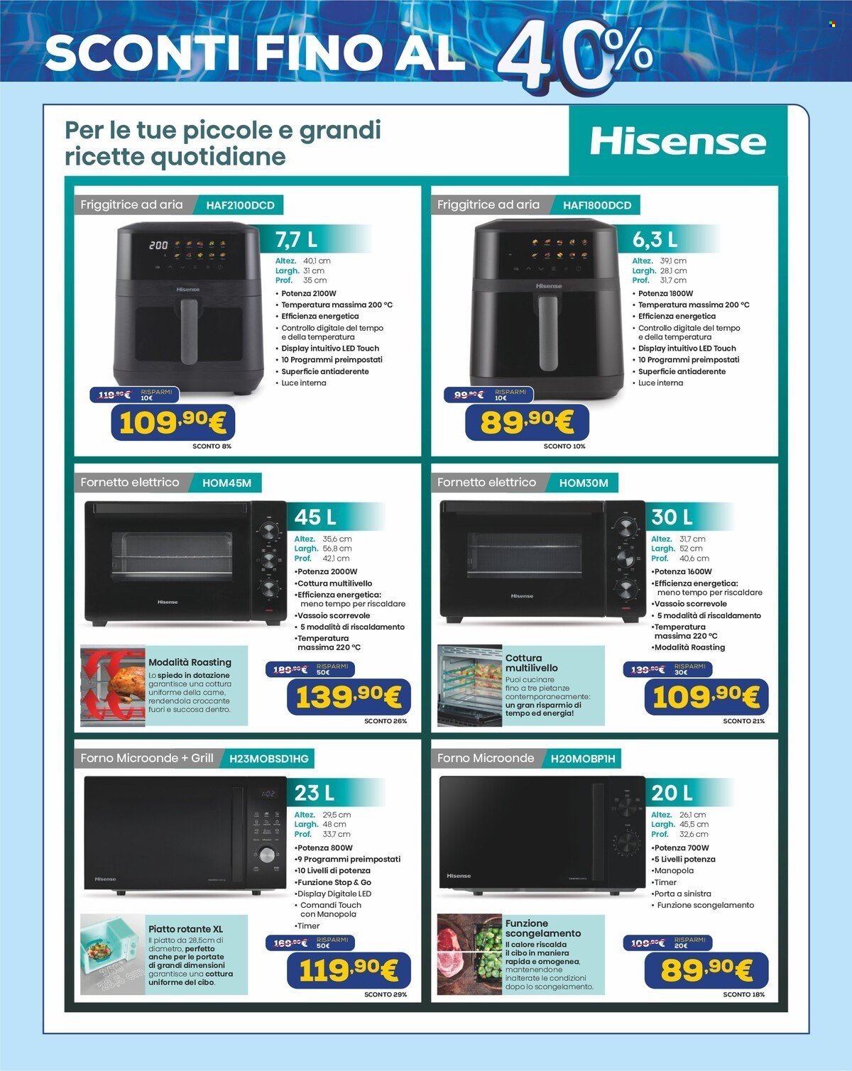 Volantino Euronics - 30/7/2026 - 19/8/2026. Pagina 33