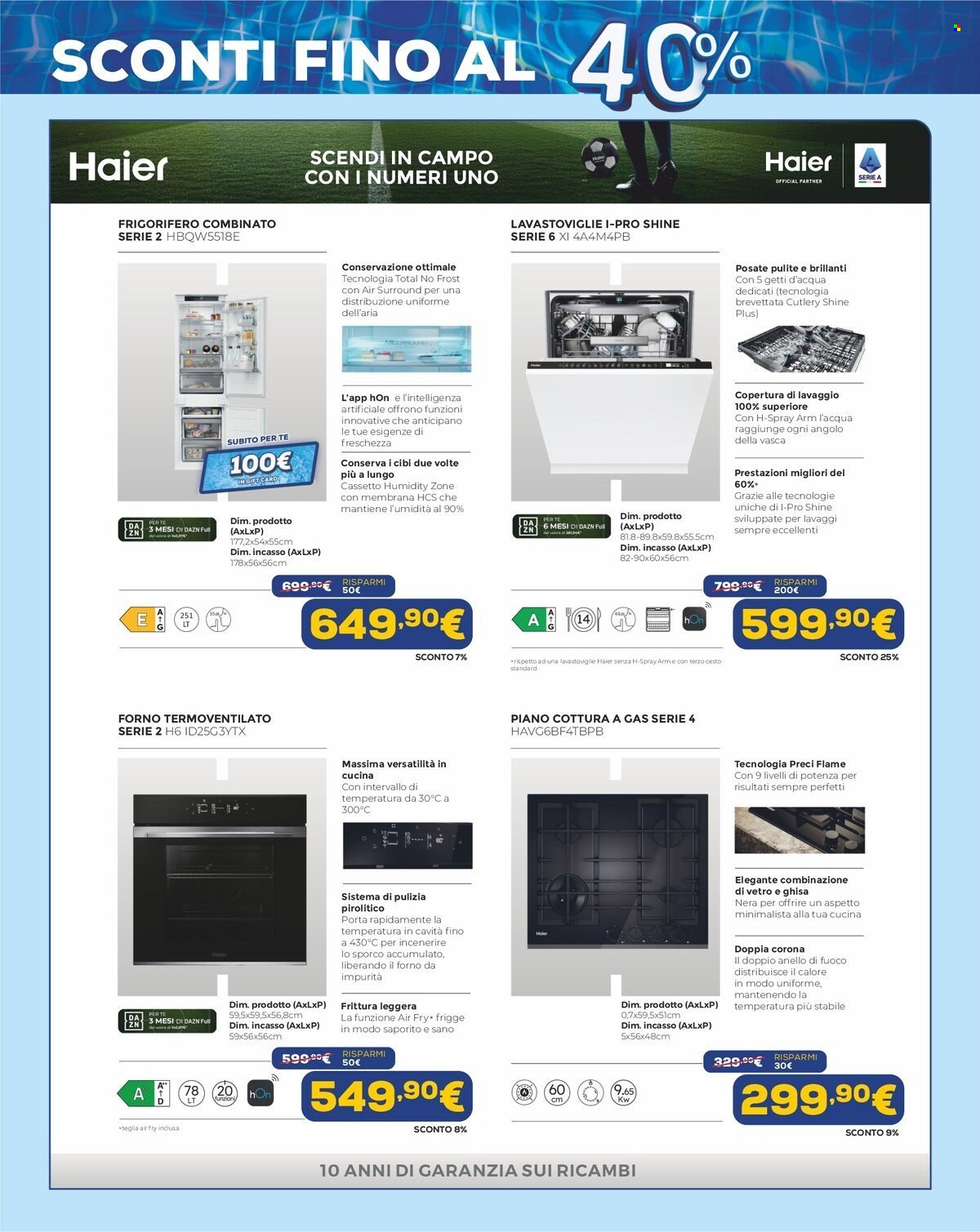 Volantino Euronics - 30/7/2026 - 19/8/2026. Pagina 35