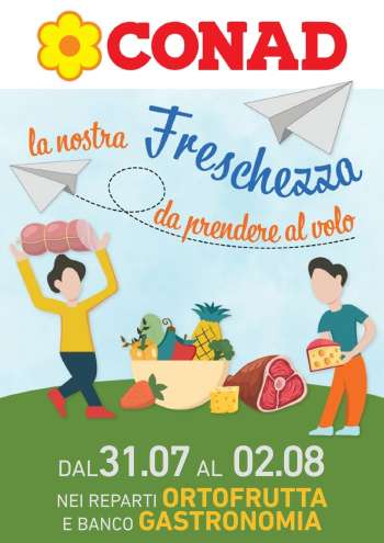 Volantino Conad - 31/7/2026 - 2/8/2026.