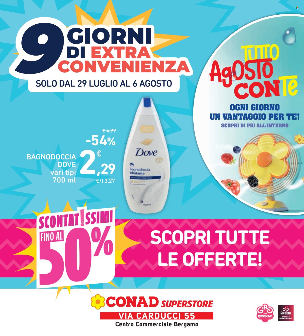Volantino Conad Superstore - 29/7/2026 - 6/8/2026. Pagina 1