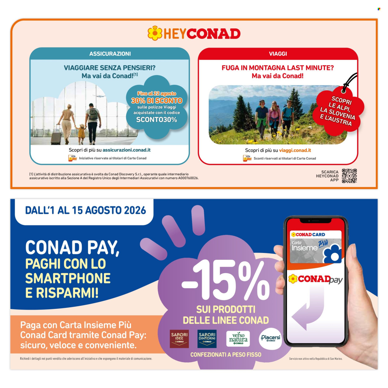 Volantino Spesa Facile Conad - 1/8/2026 - 31/8/2026. Pagina 4