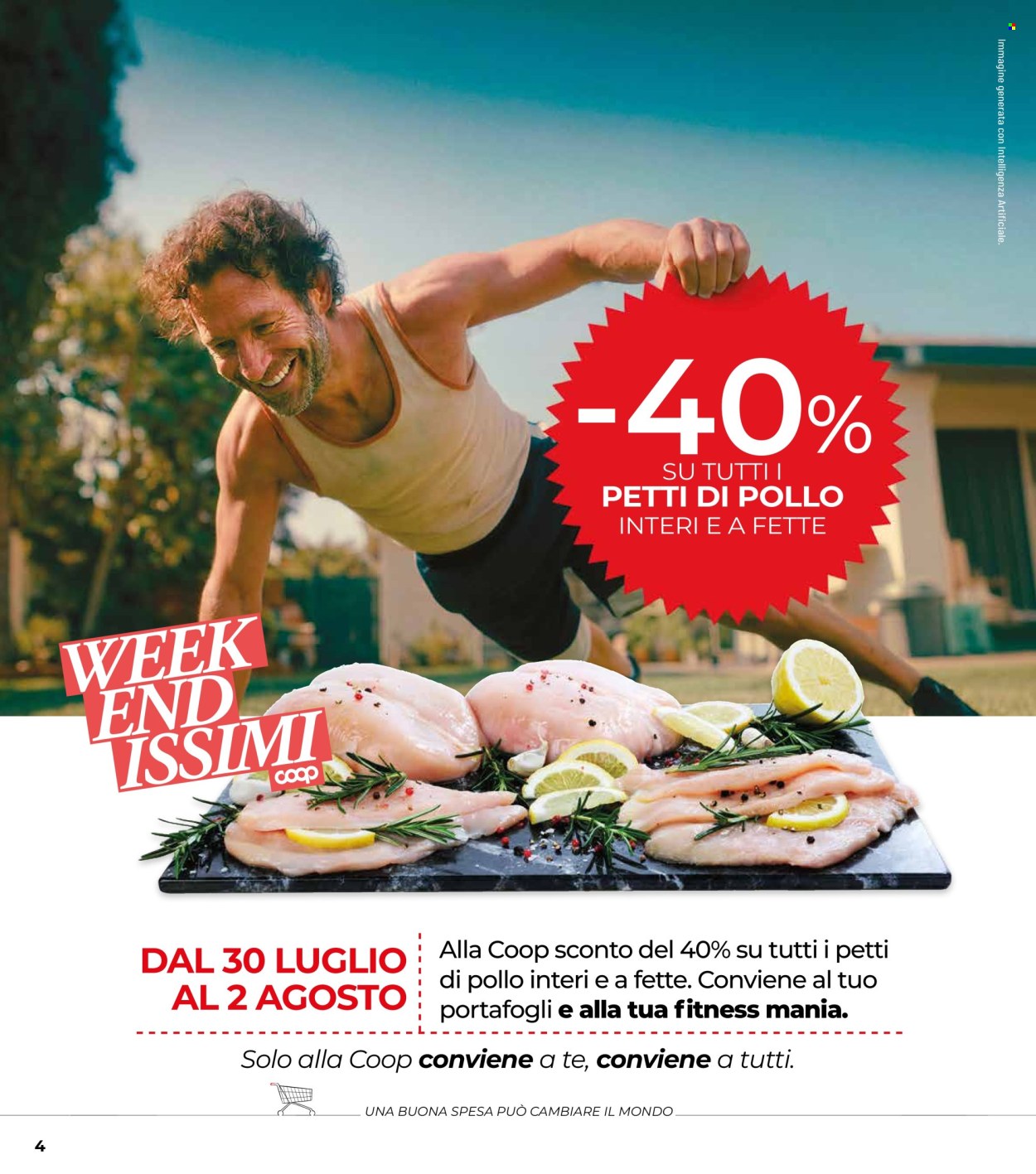 Volantino Coop - 30/7/2026 - 12/8/2026. Pagina 4