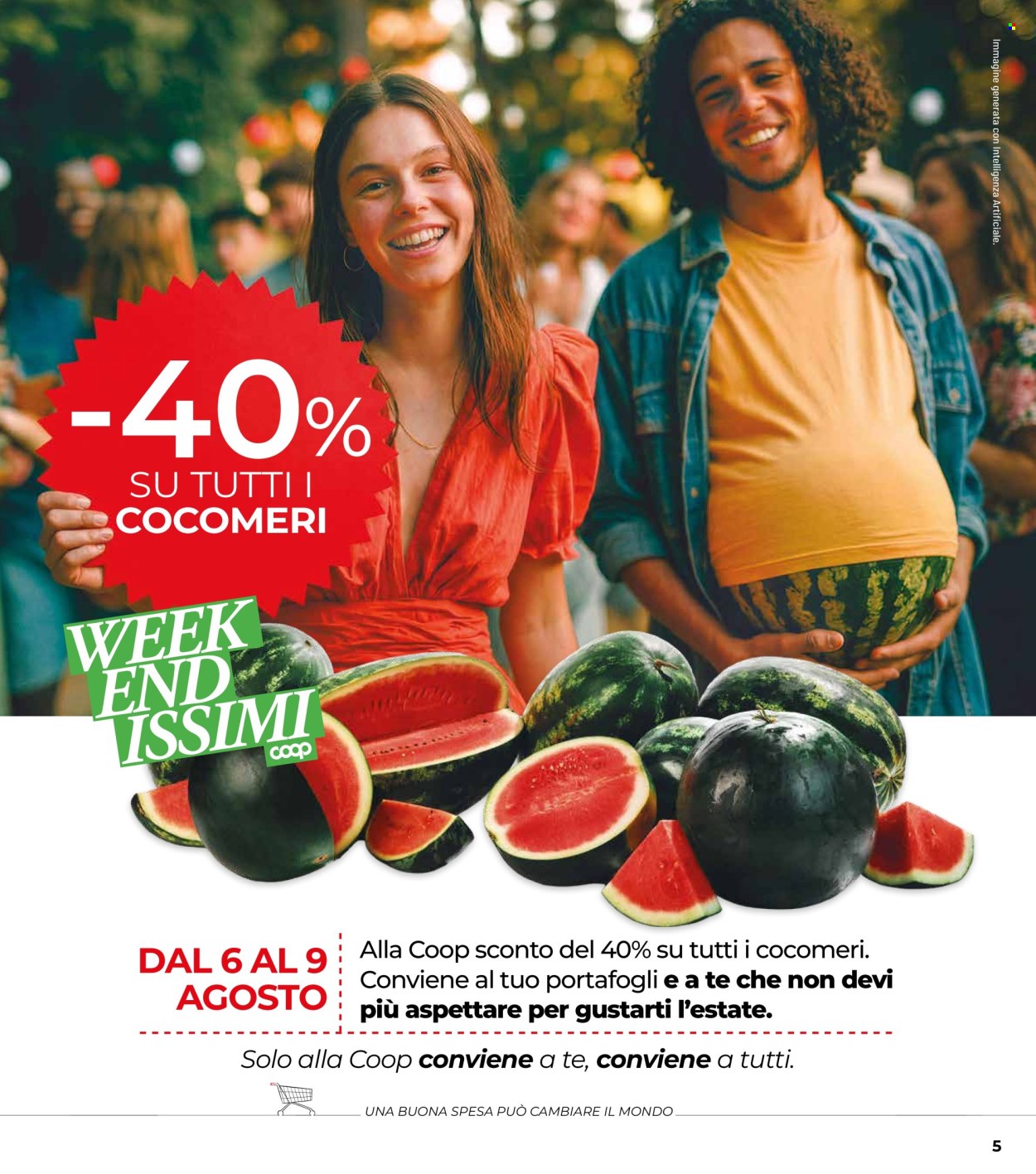 Volantino Coop - 30/7/2026 - 12/8/2026. Pagina 5
