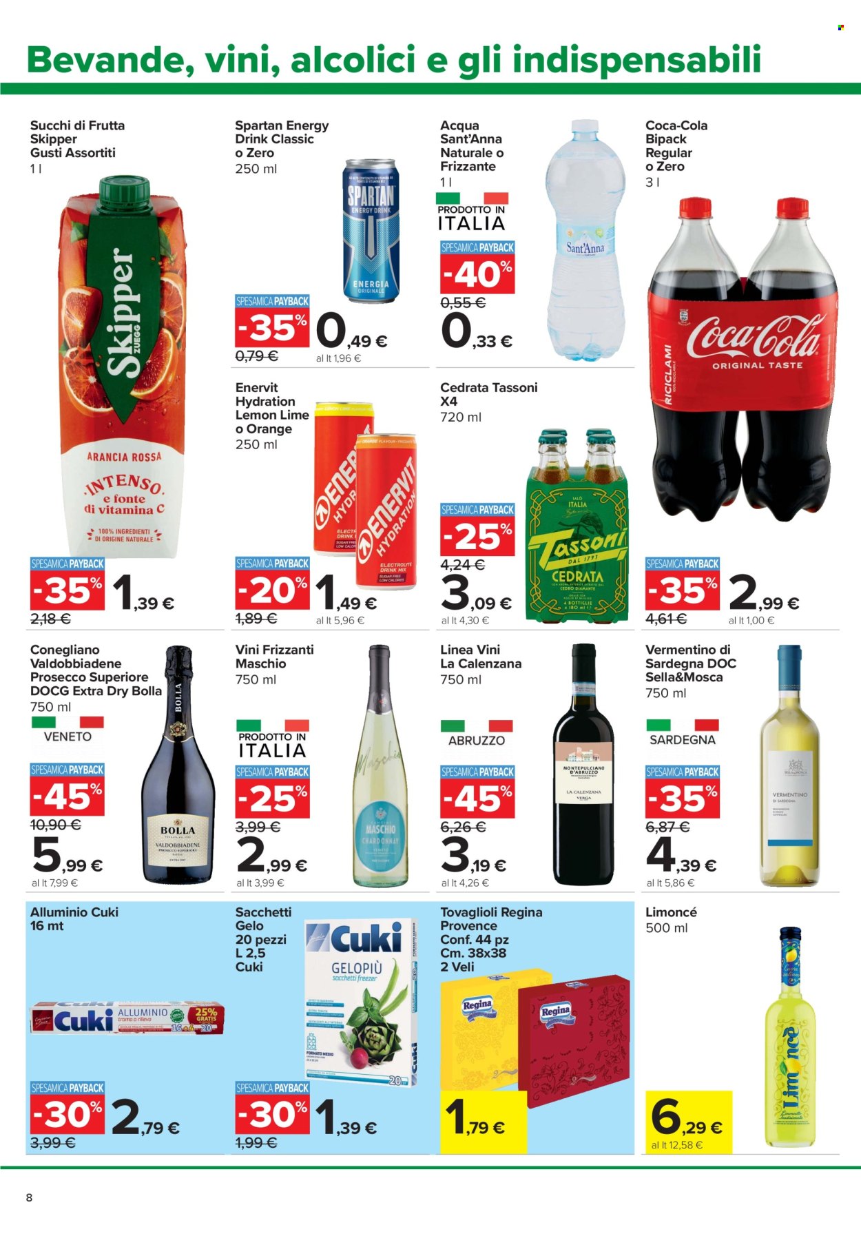 Volantino Carrefour - 30/7/2026 - 11/8/2026. Pagina 8