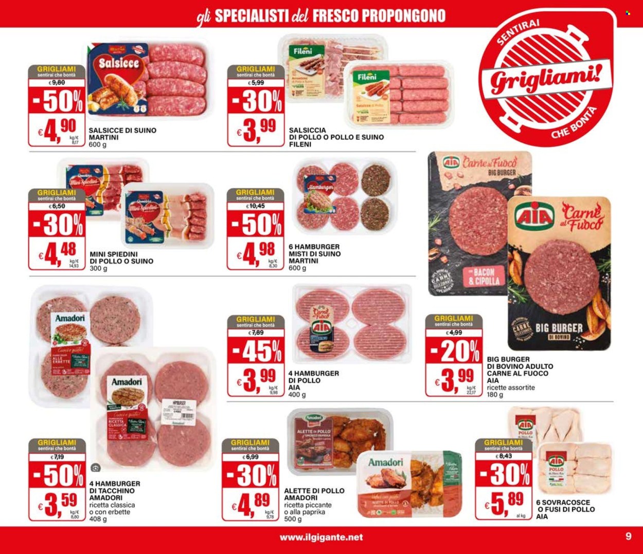Volantino Il Gigante - 30/7/2026 - 12/8/2026. Pagina 9