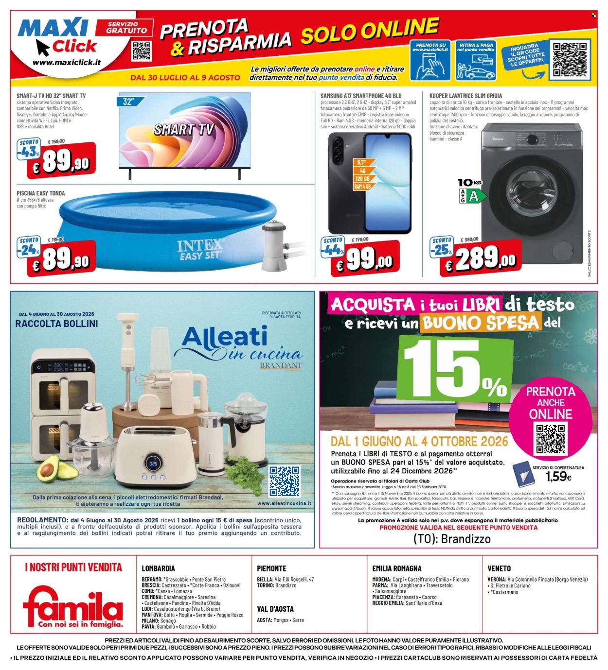 Volantino Famila - 30/7/2026 - 9/8/2026. Pagina 24