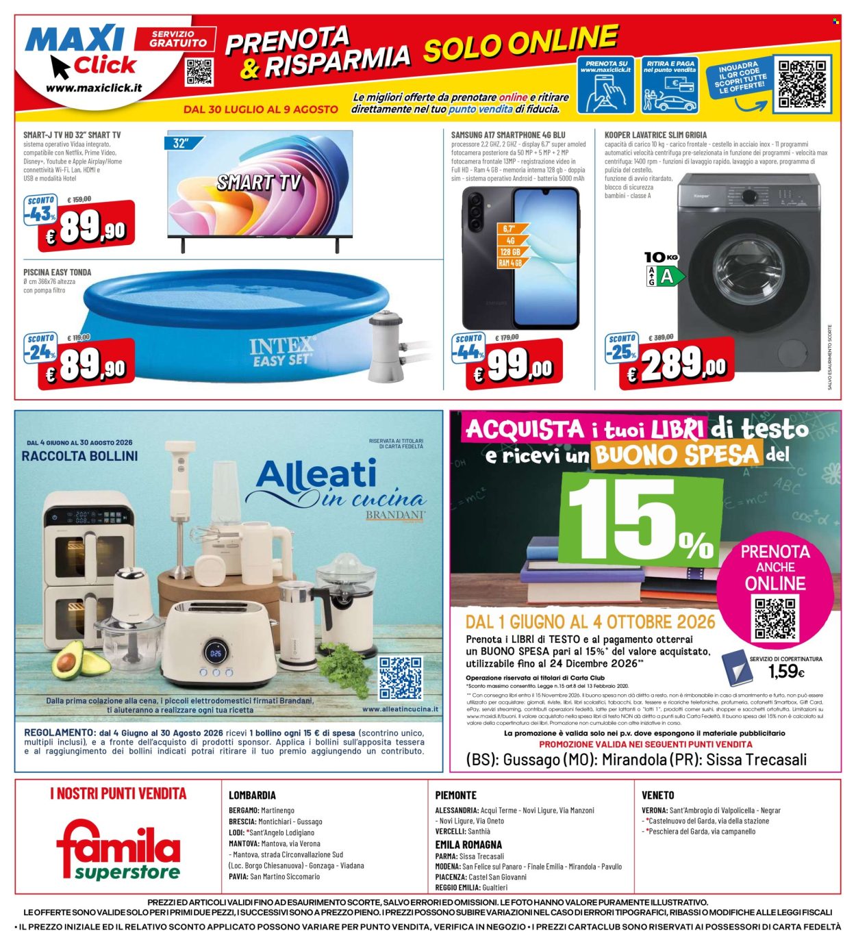 Volantino Famila - 30/7/2026 - 9/8/2026. Pagina 24