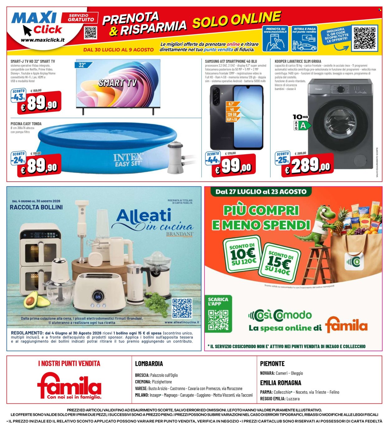Volantino Famila - 30/7/2026 - 9/8/2026. Pagina 24