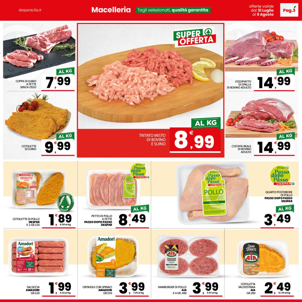 Volantino Despar - 31/7/2026 - 9/8/2026. Pagina 3
