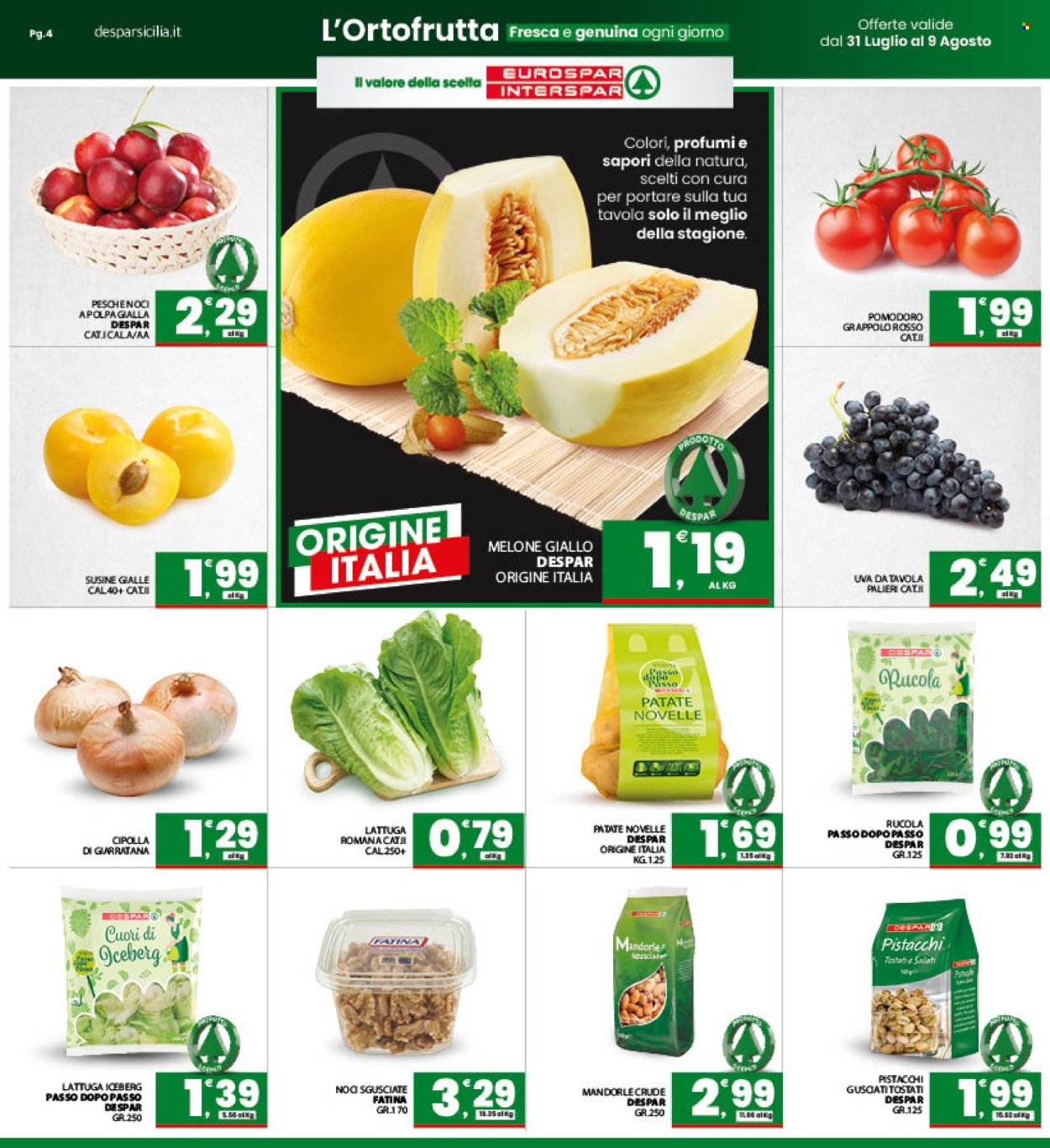Volantino Eurospar - 31/7/2026 - 9/8/2026. Pagina 4